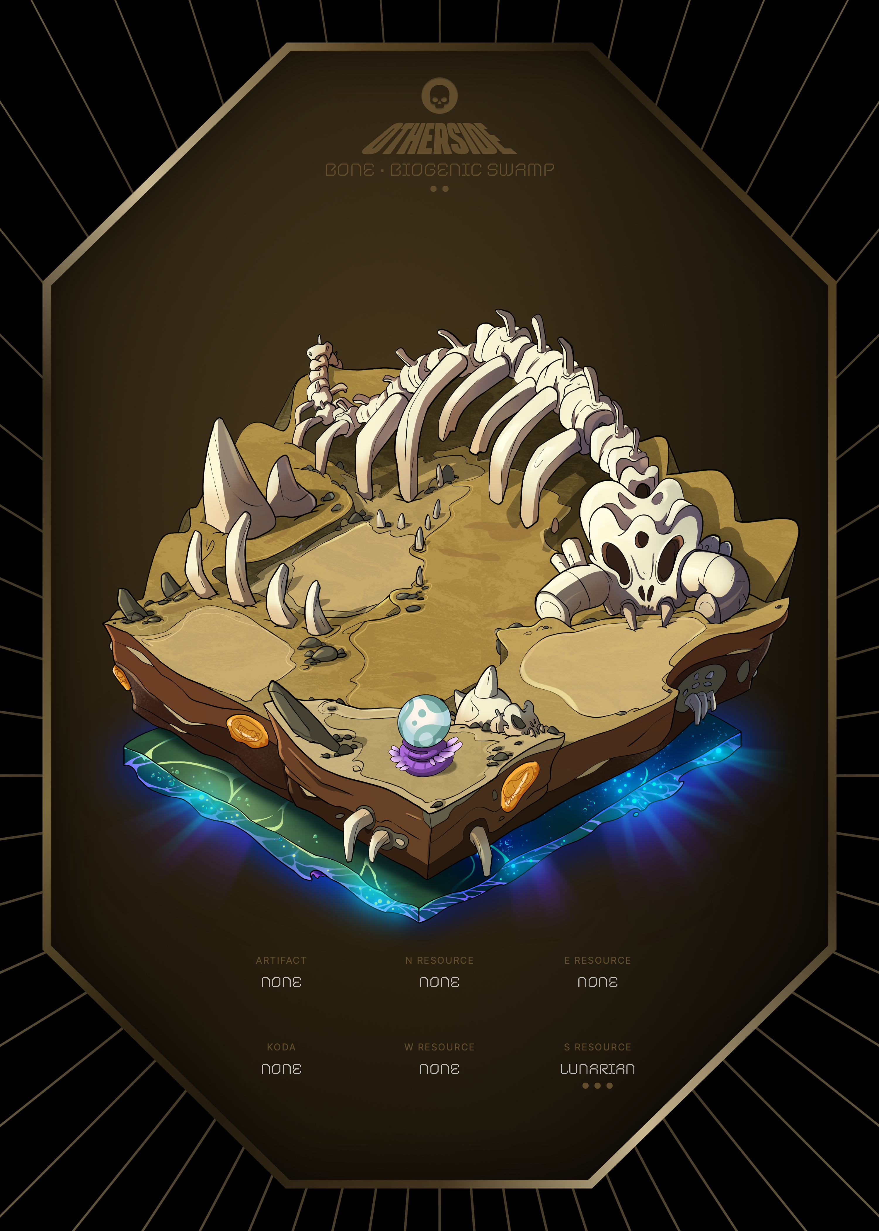 Otherdeed #2482 — Bone