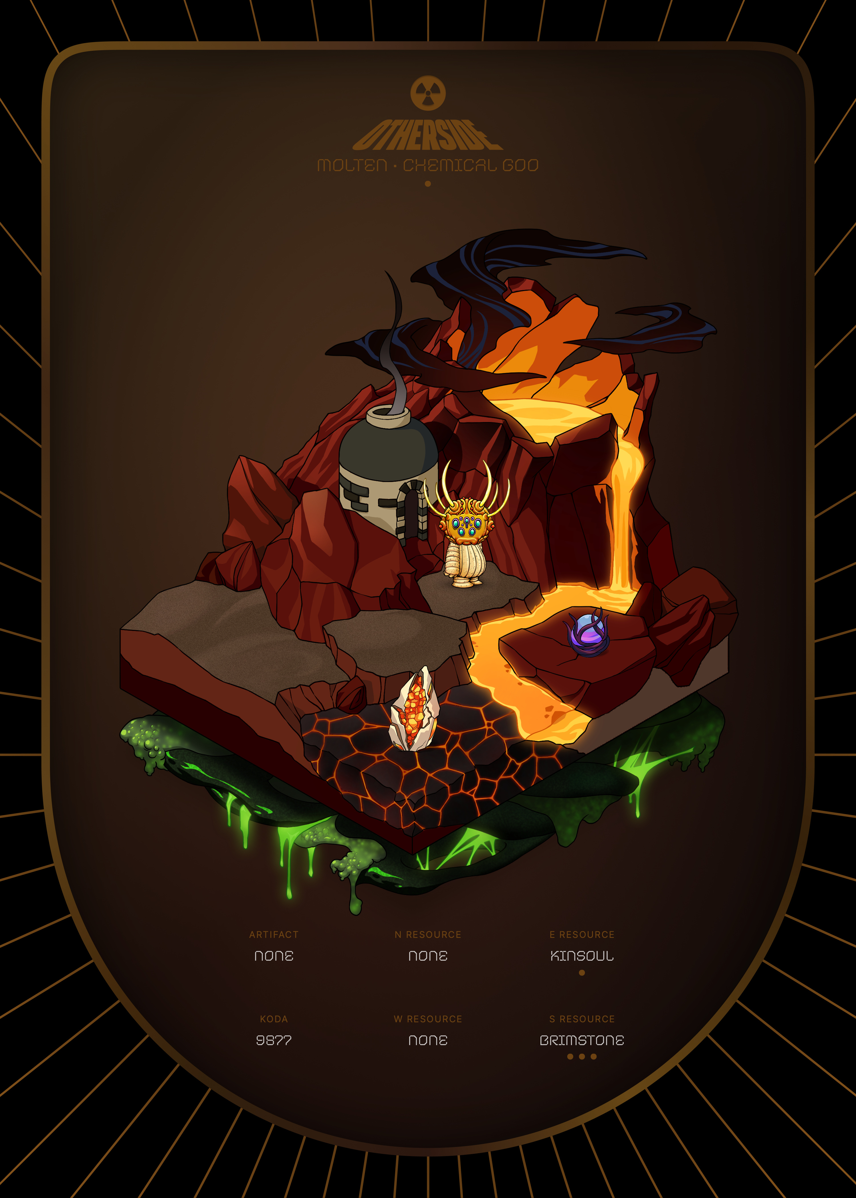 Otherdeed #24277 — Molten