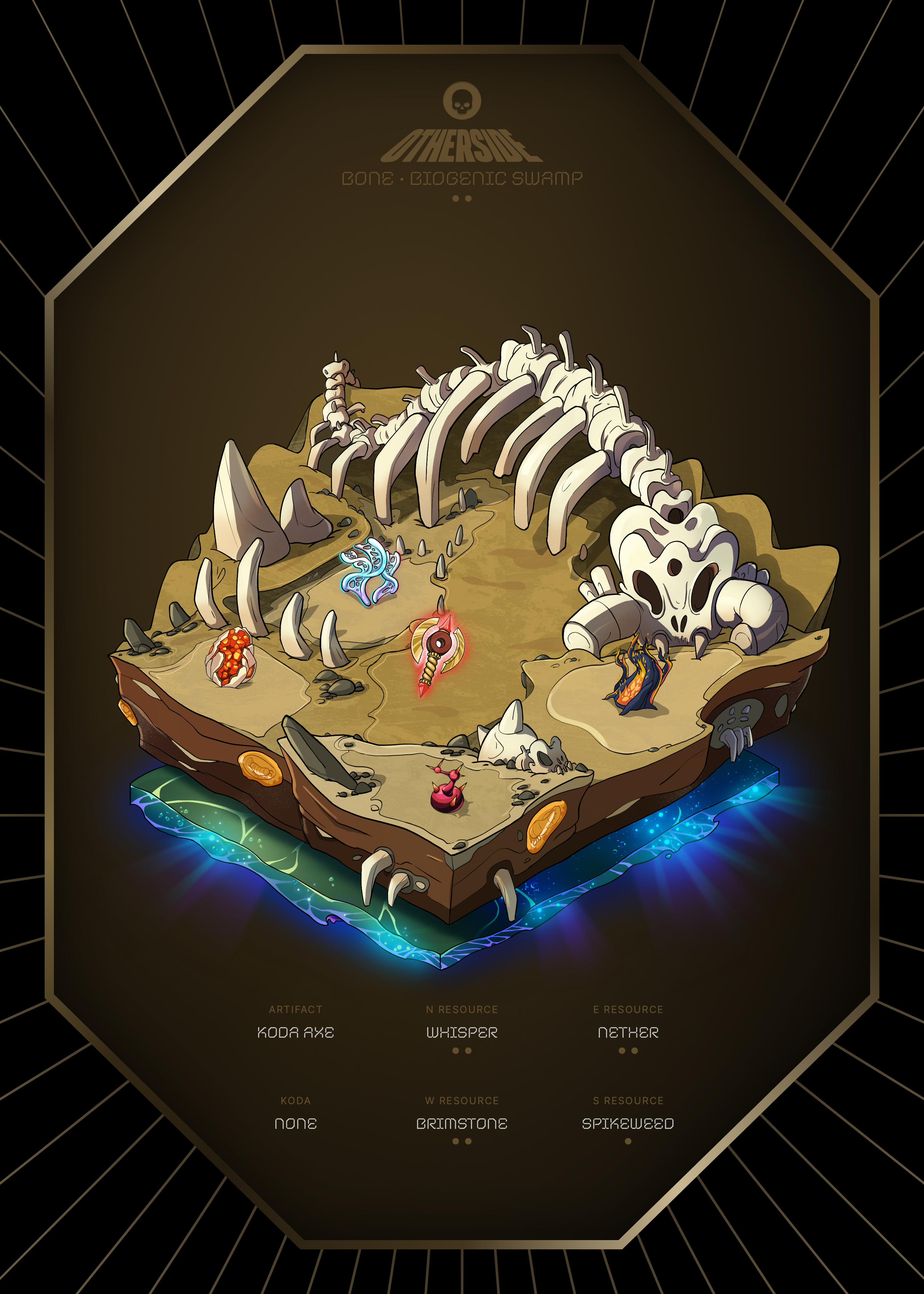 Otherdeed #9756 — Bone