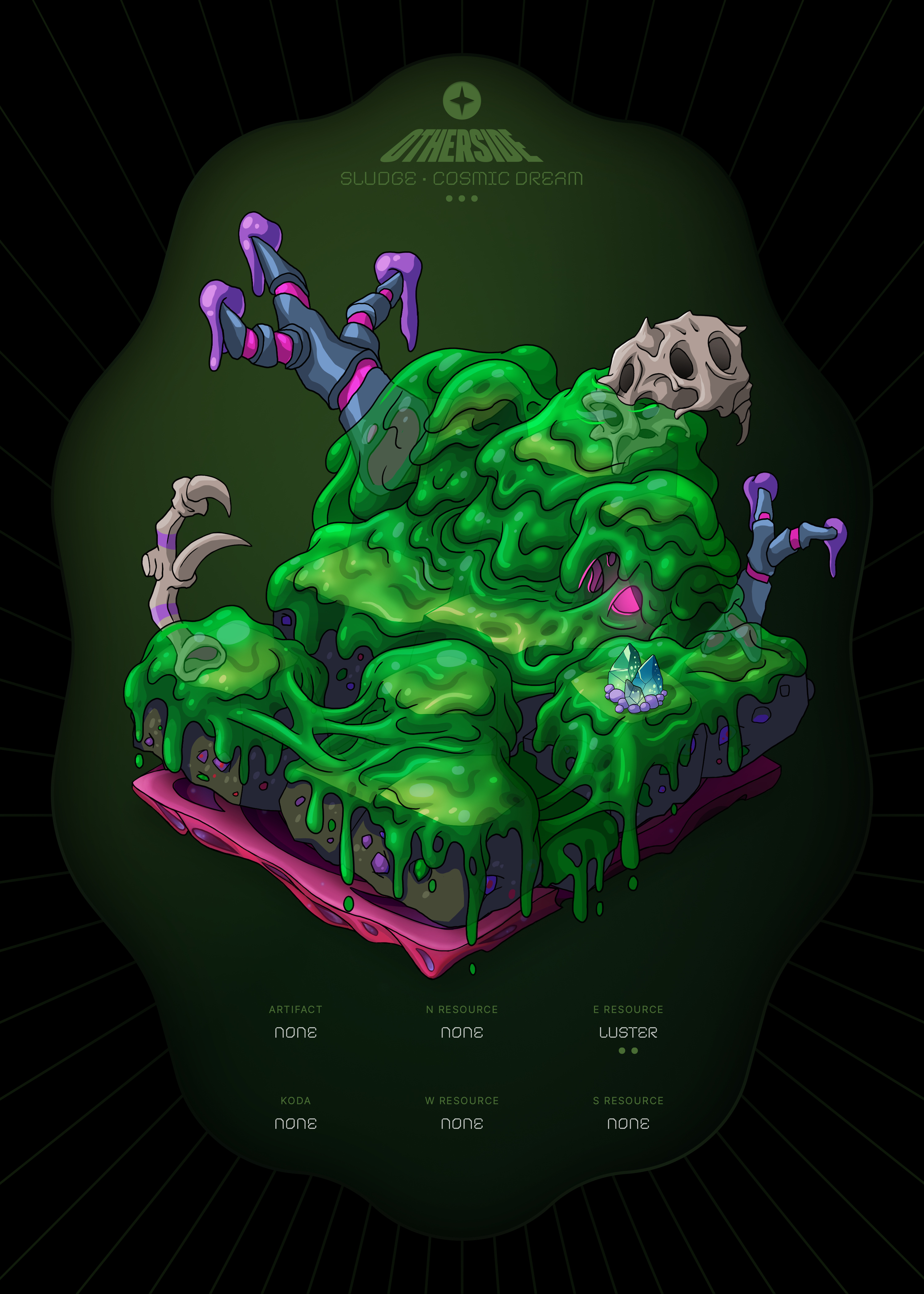 Otherdeed #87678 — Sludge