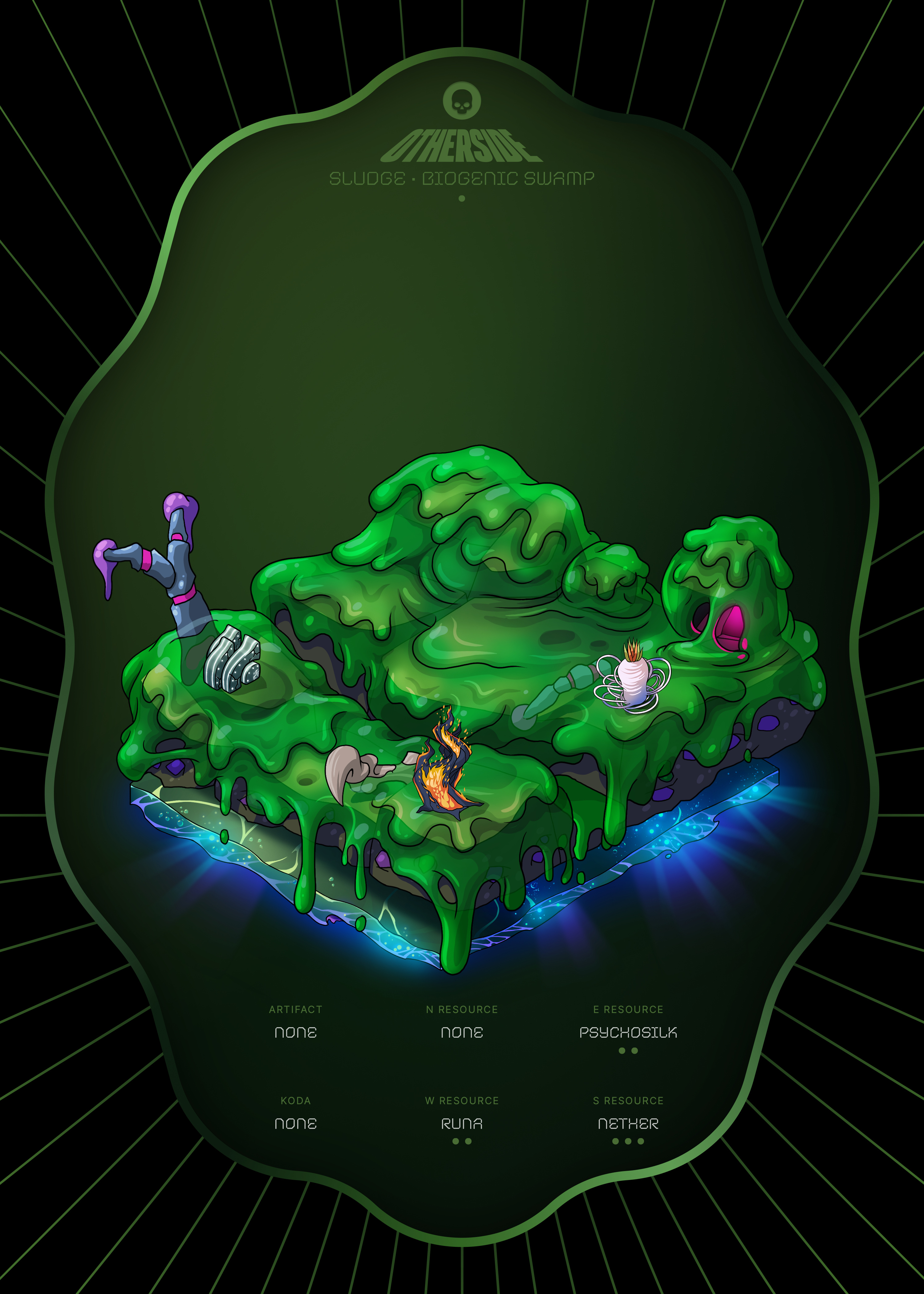 Otherdeed #6216 — Sludge