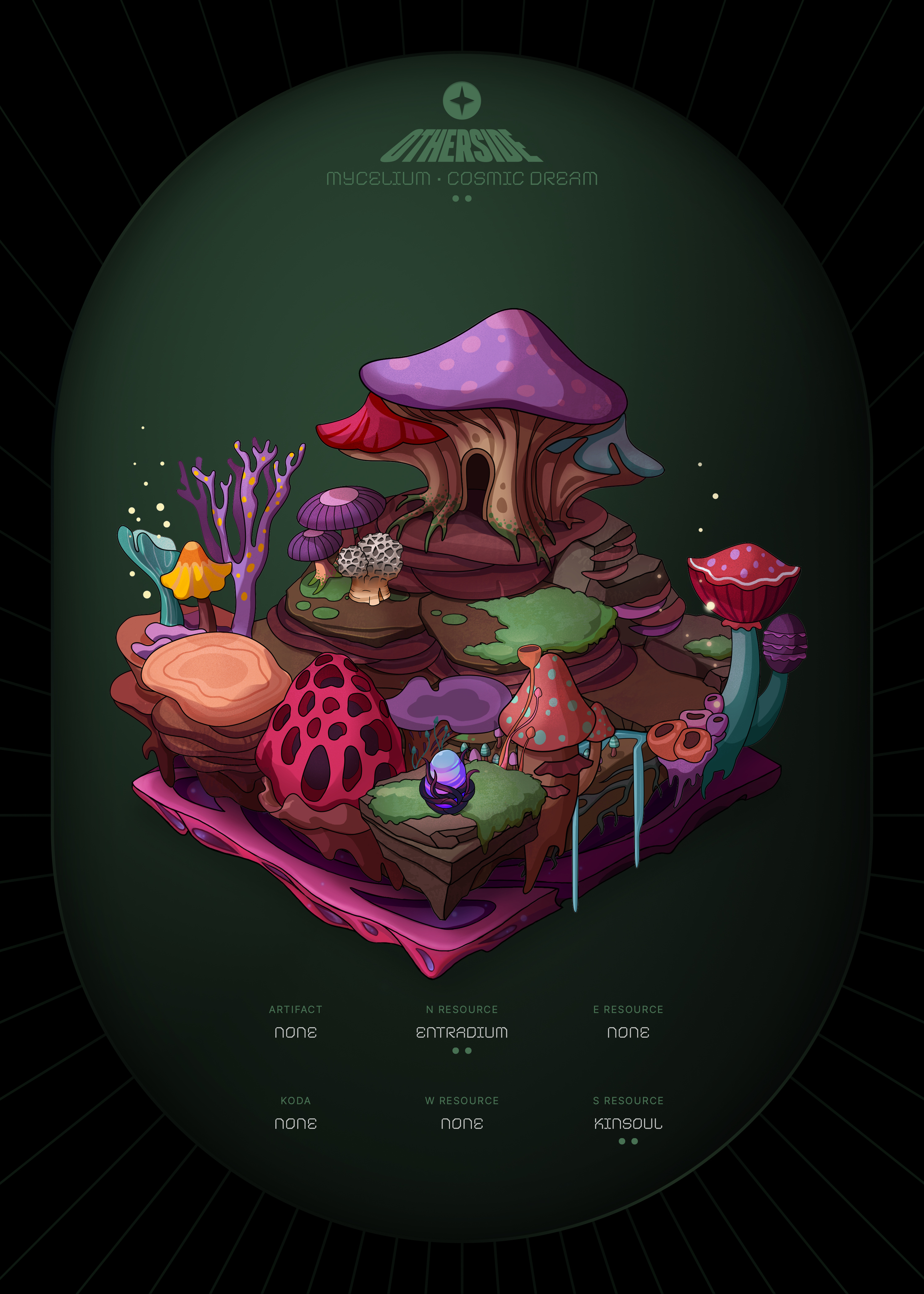 Otherdeed #38836 — Mycelium
