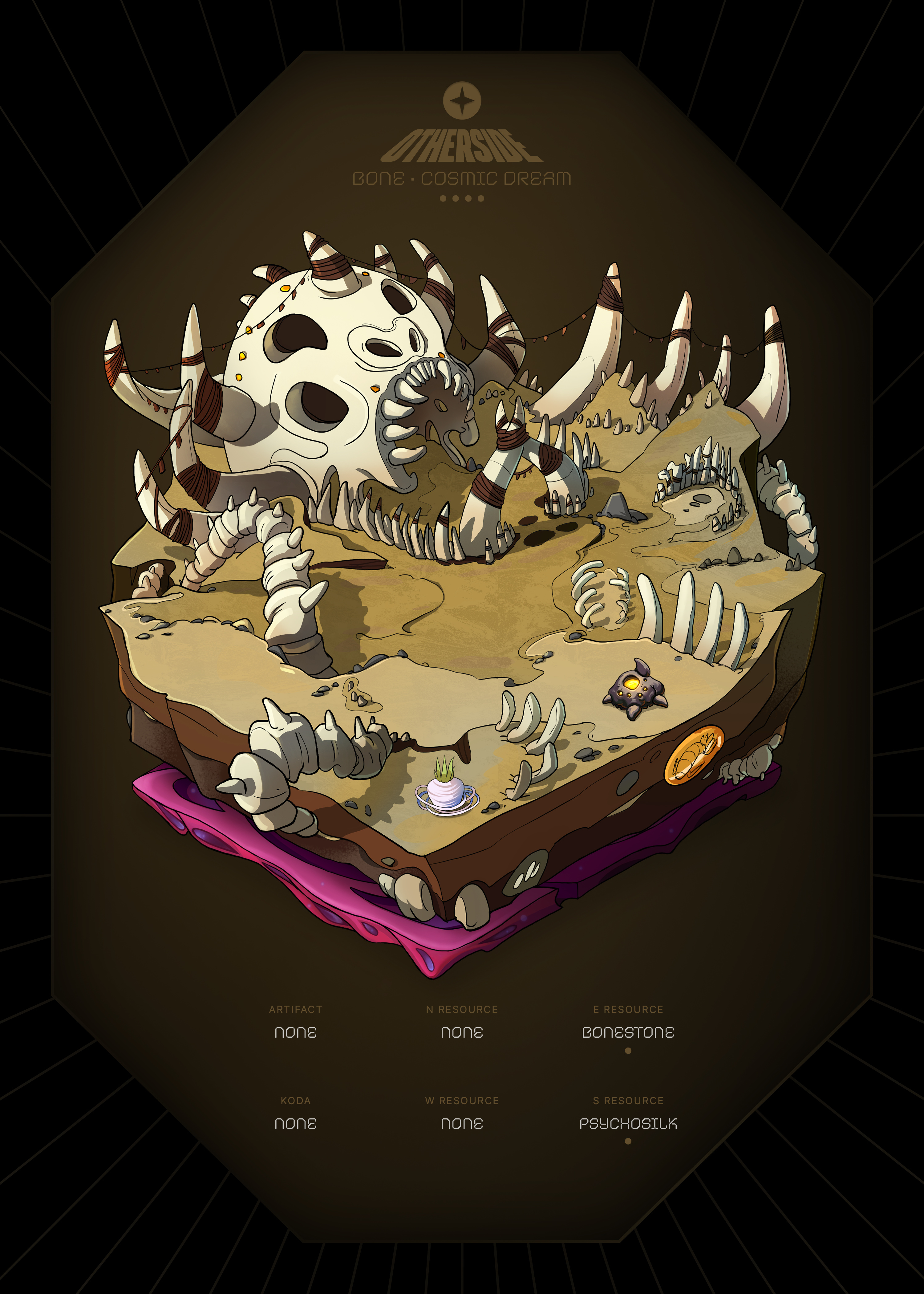 Otherdeed #91242 — Bone
