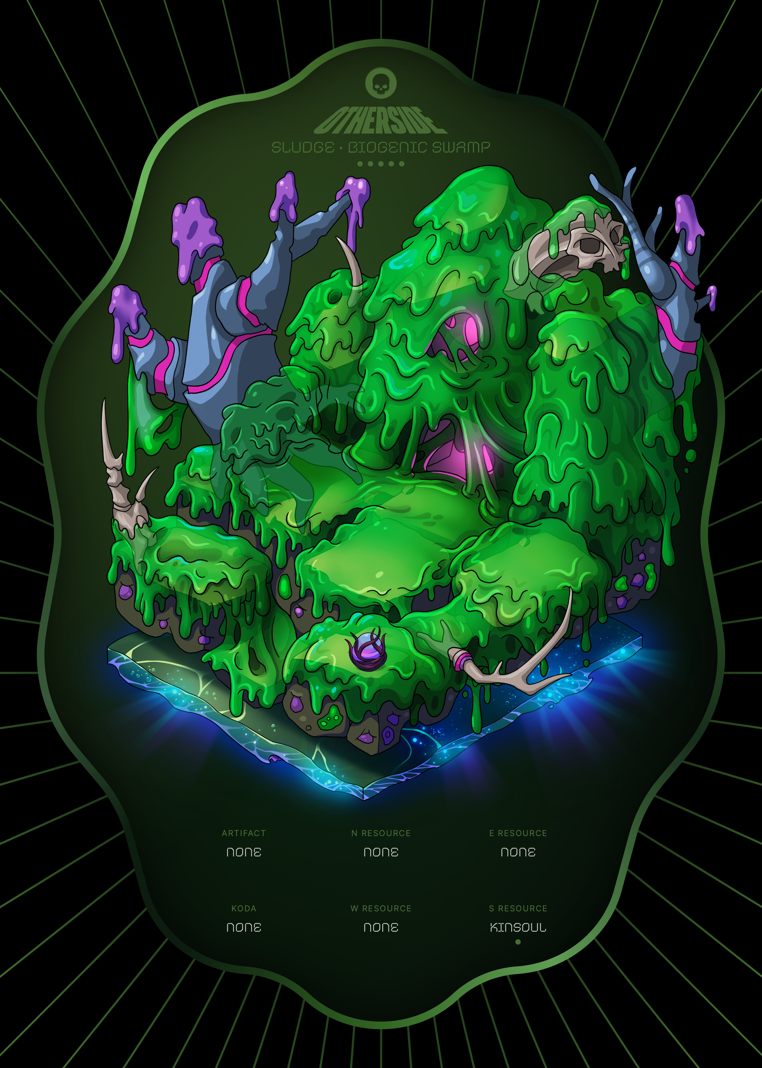 Otherdeed #1274 — Sludge