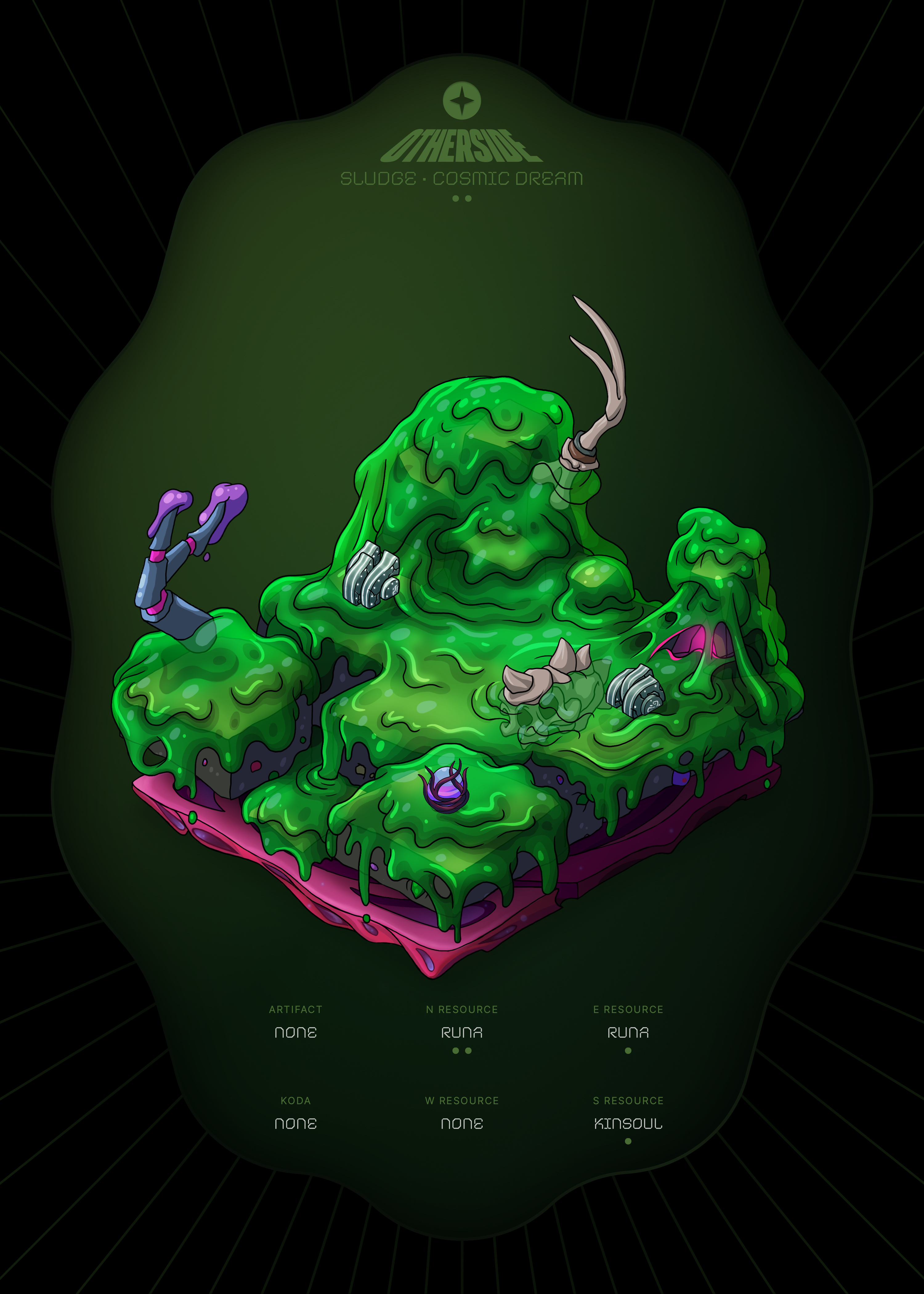 Otherdeed #98865 — Sludge