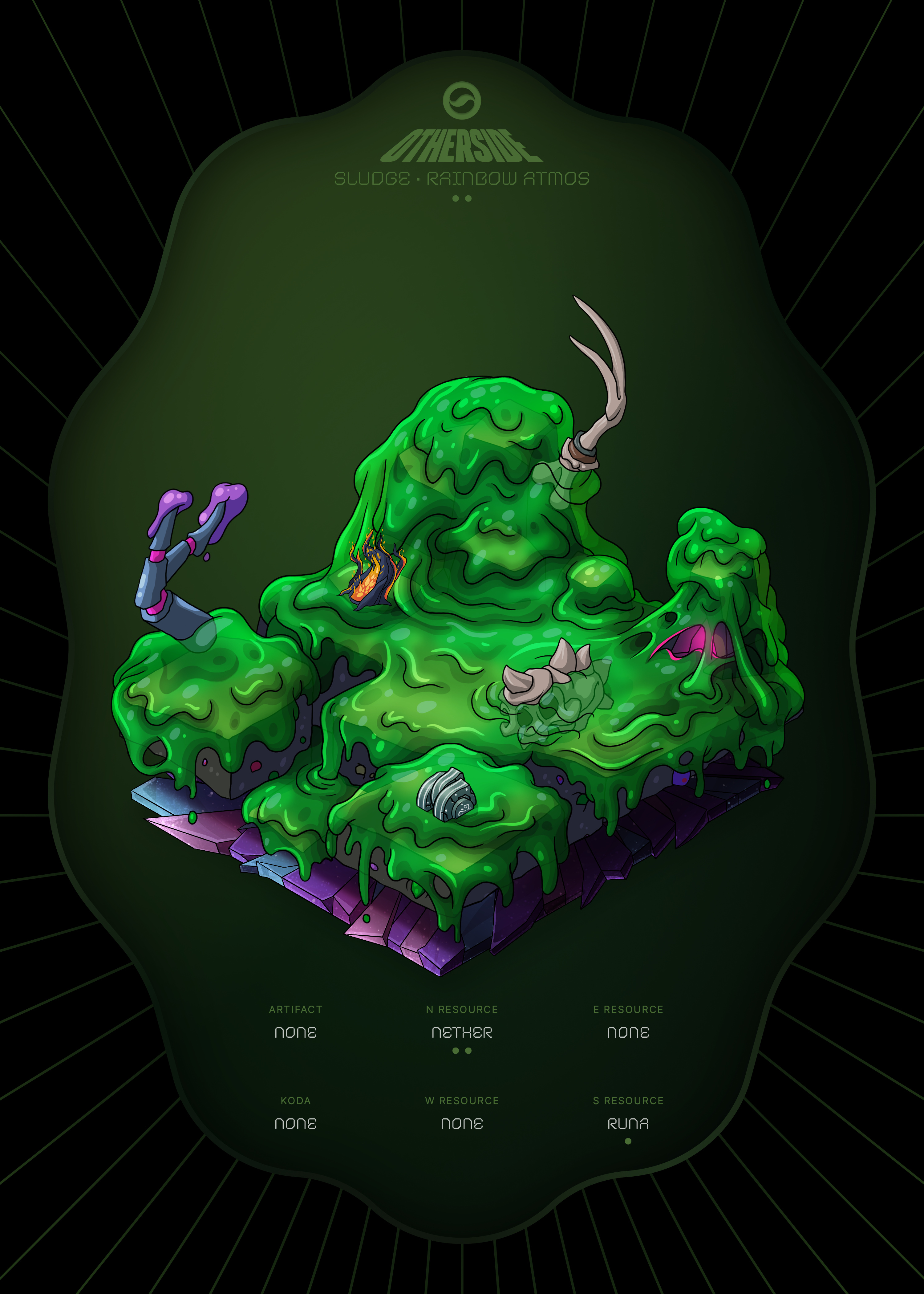 Otherdeed #75295 — Sludge