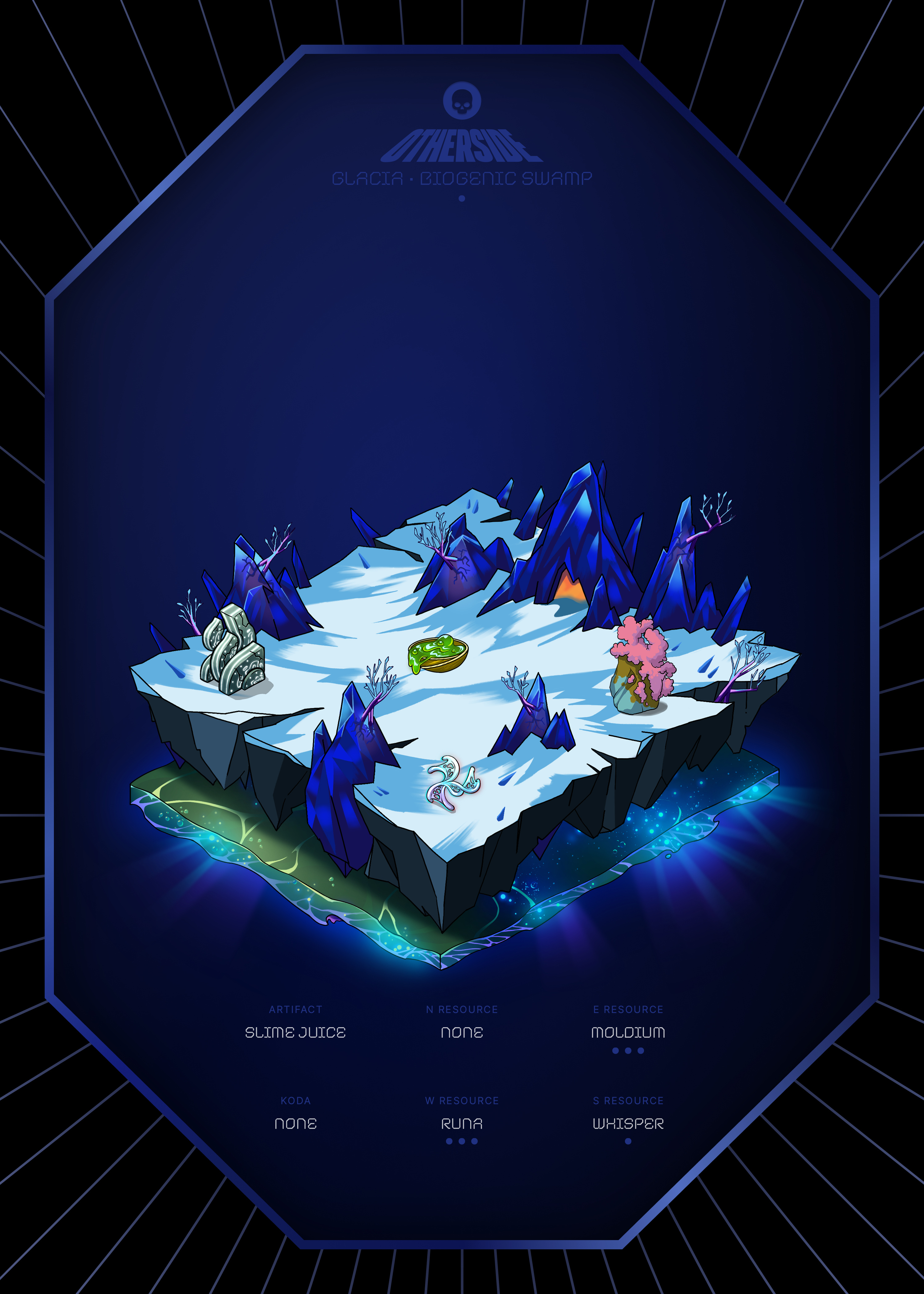 Otherdeed #6049 — Glacia