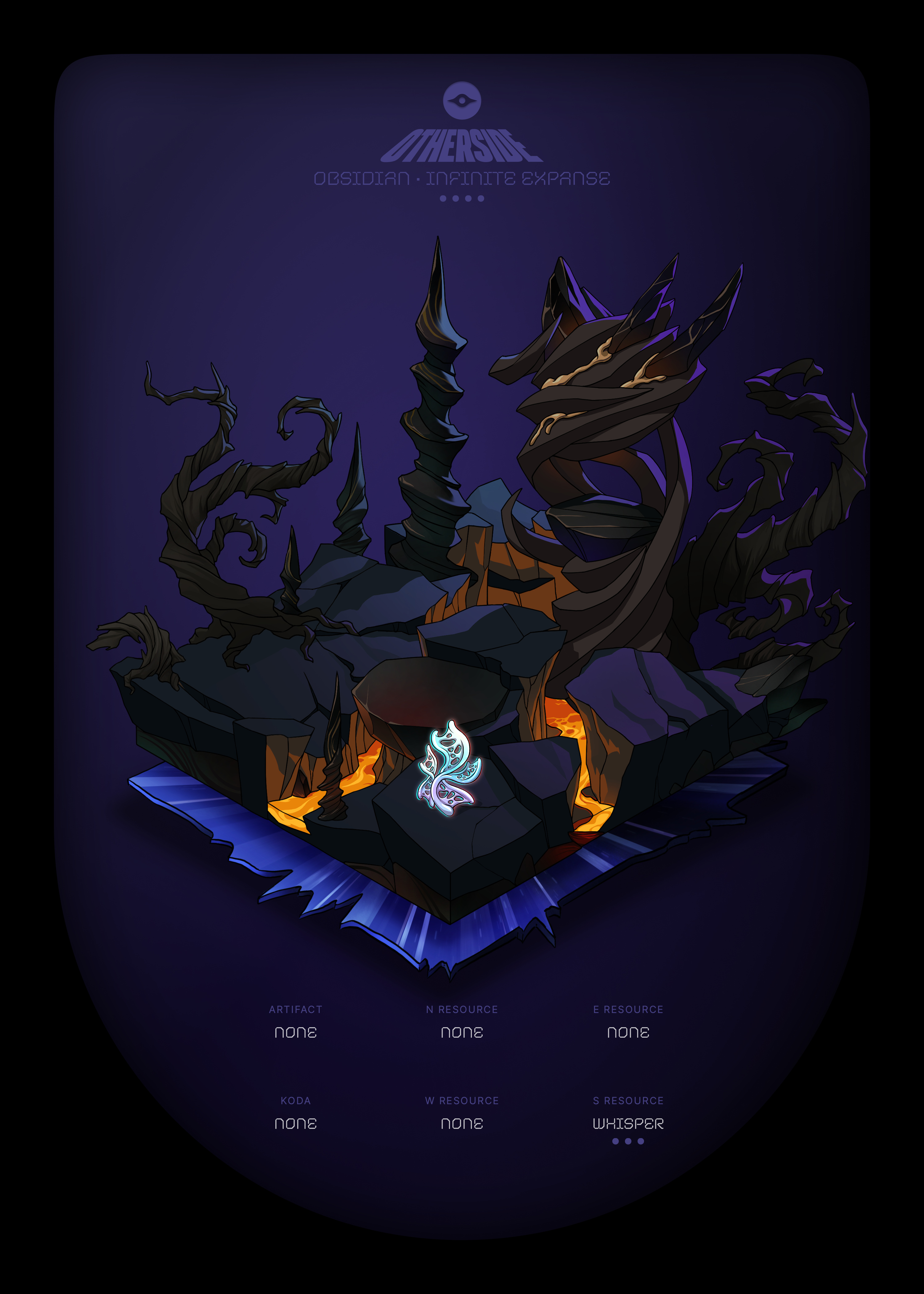 Otherdeed #46773 — Obsidian