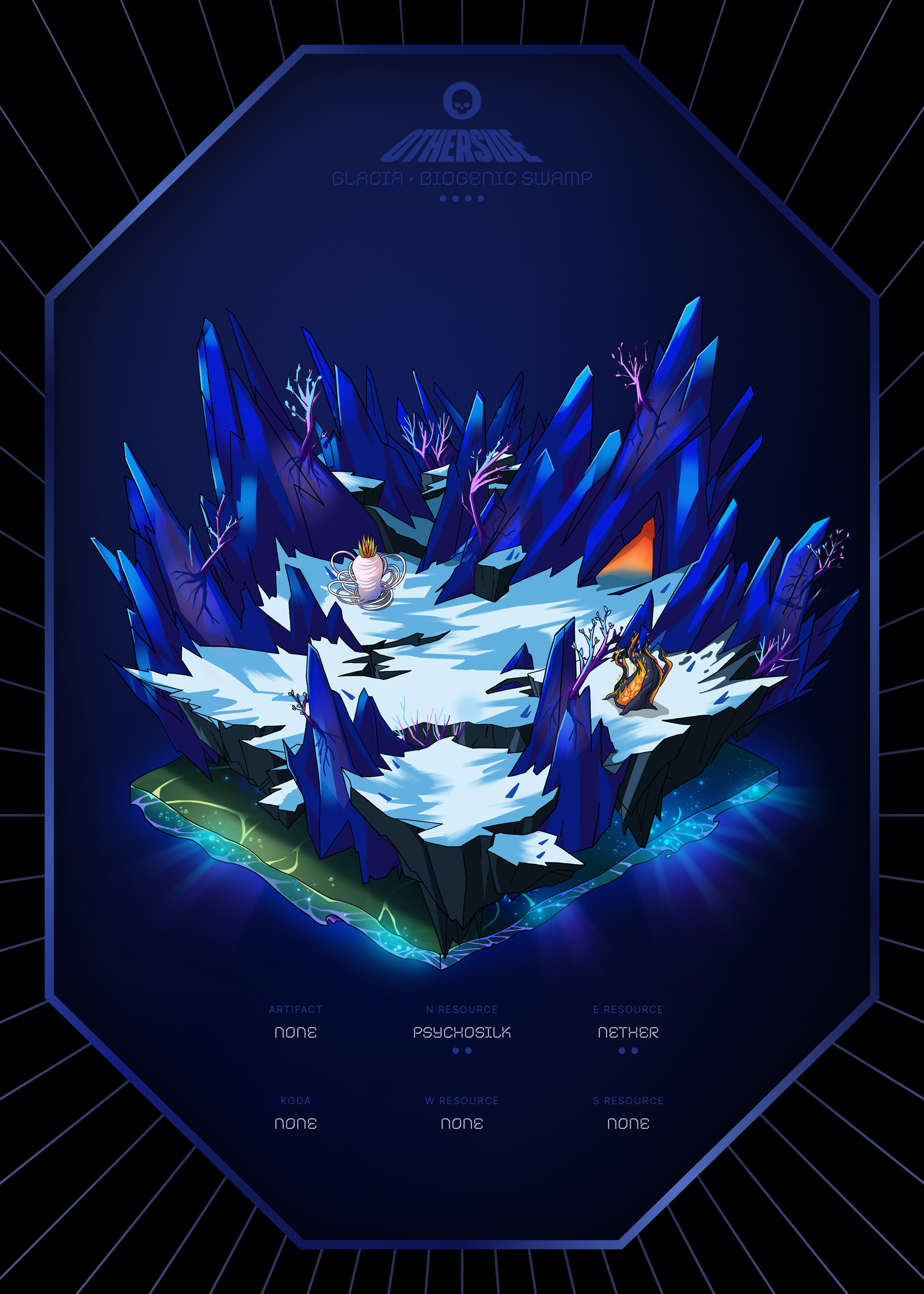 Otherdeed #1442 — Glacia