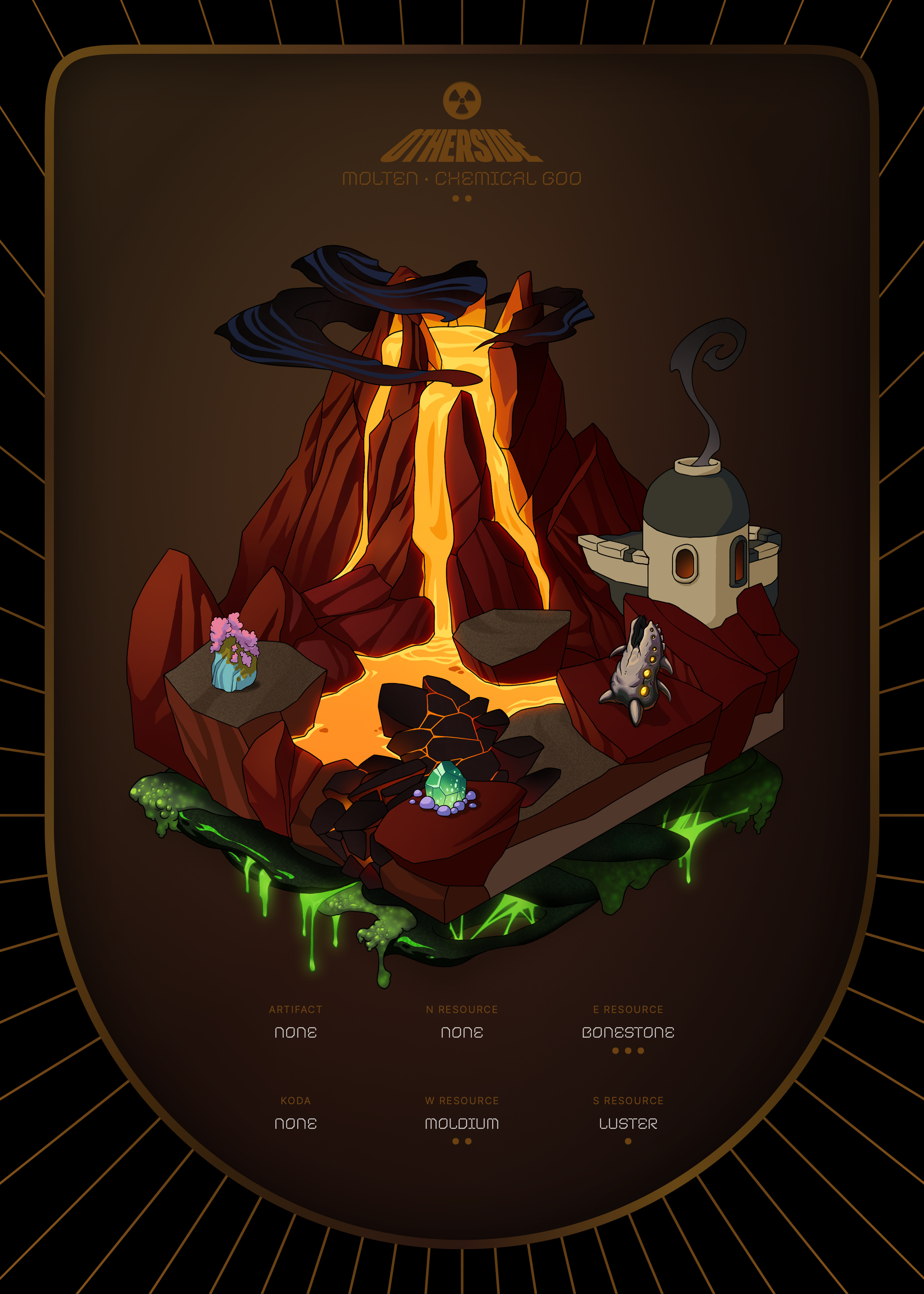 Otherdeed #22941 — Molten