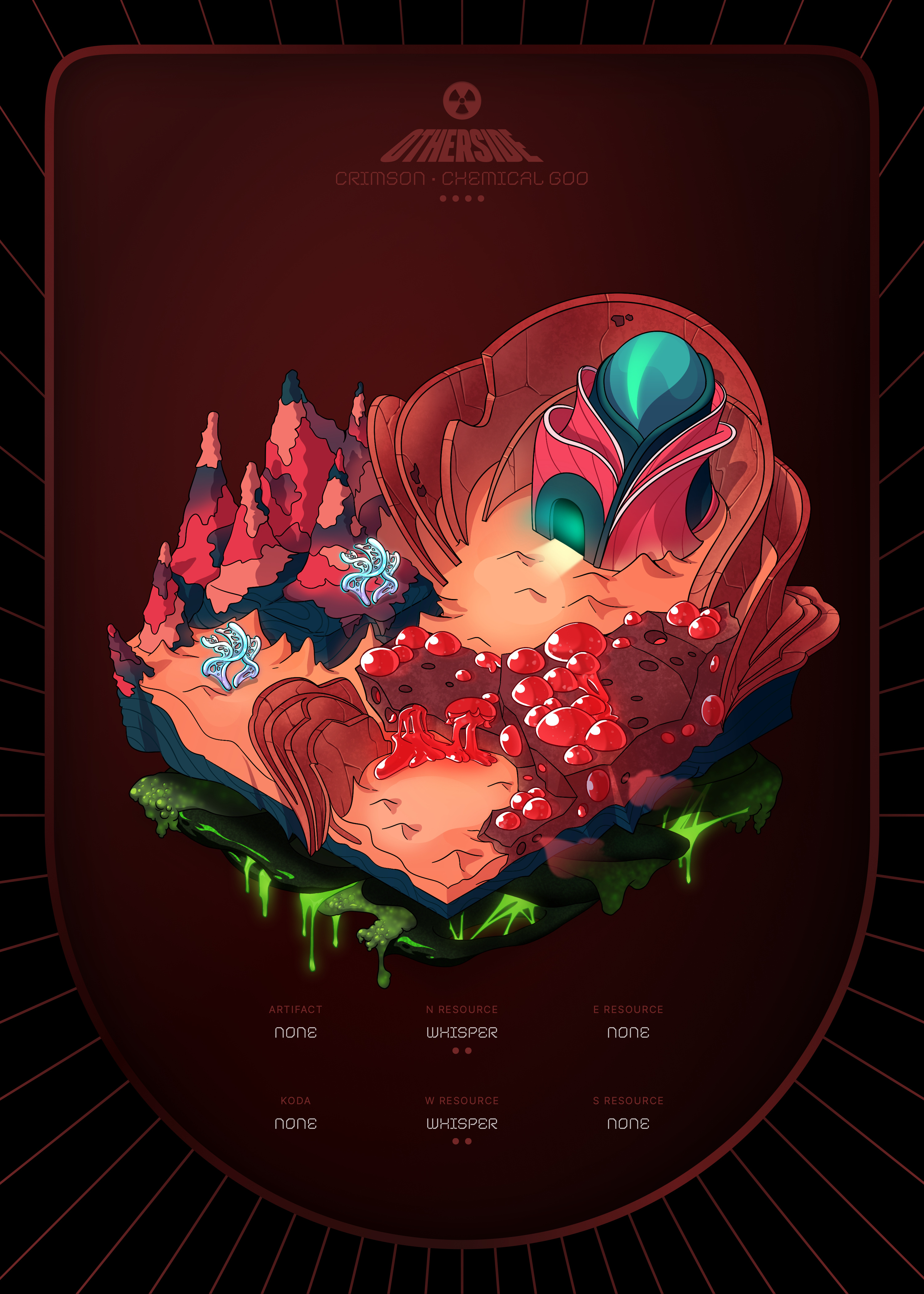 Otherdeed #26104 — Crimson