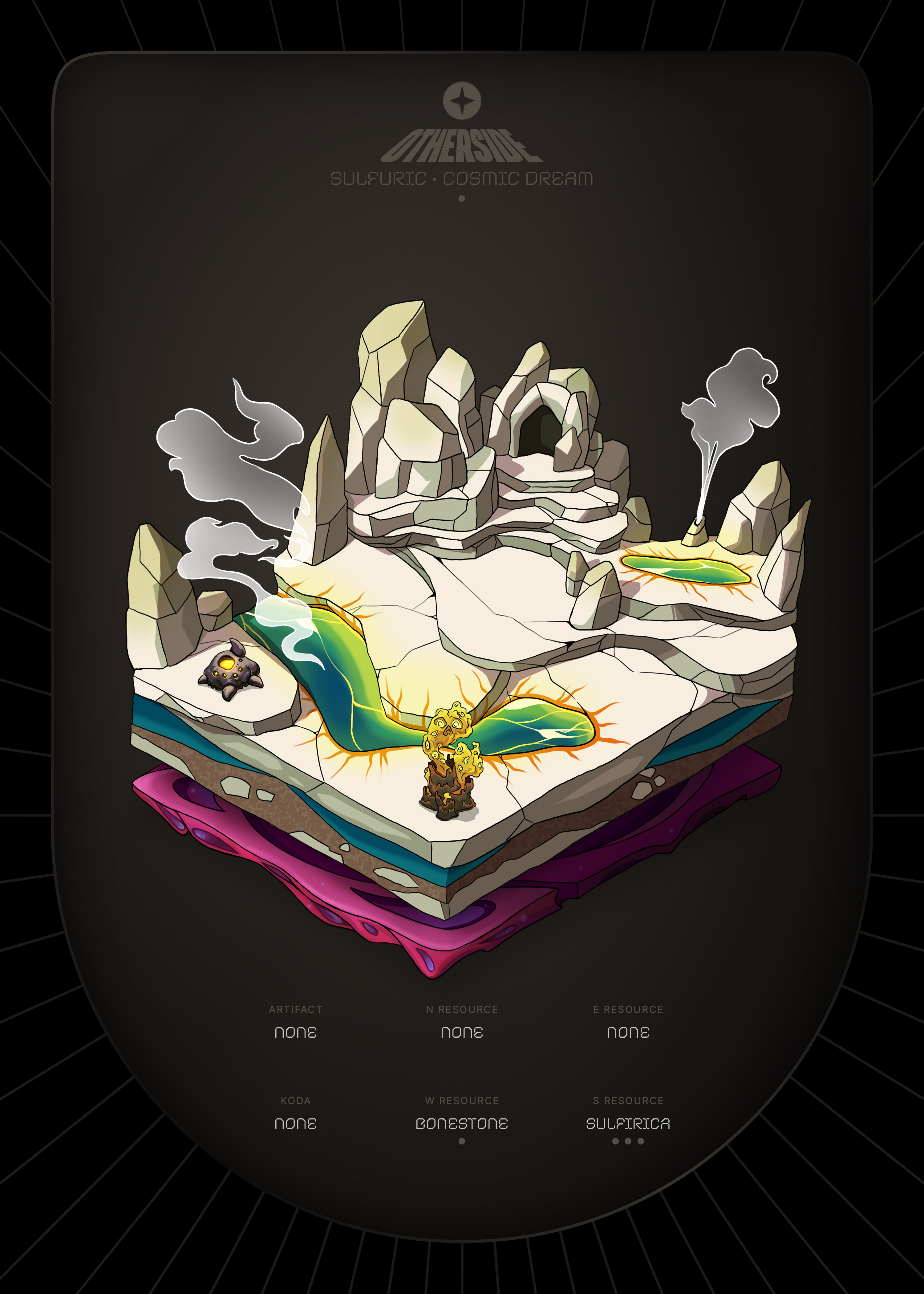 Otherdeed #91734 — Sulfuric