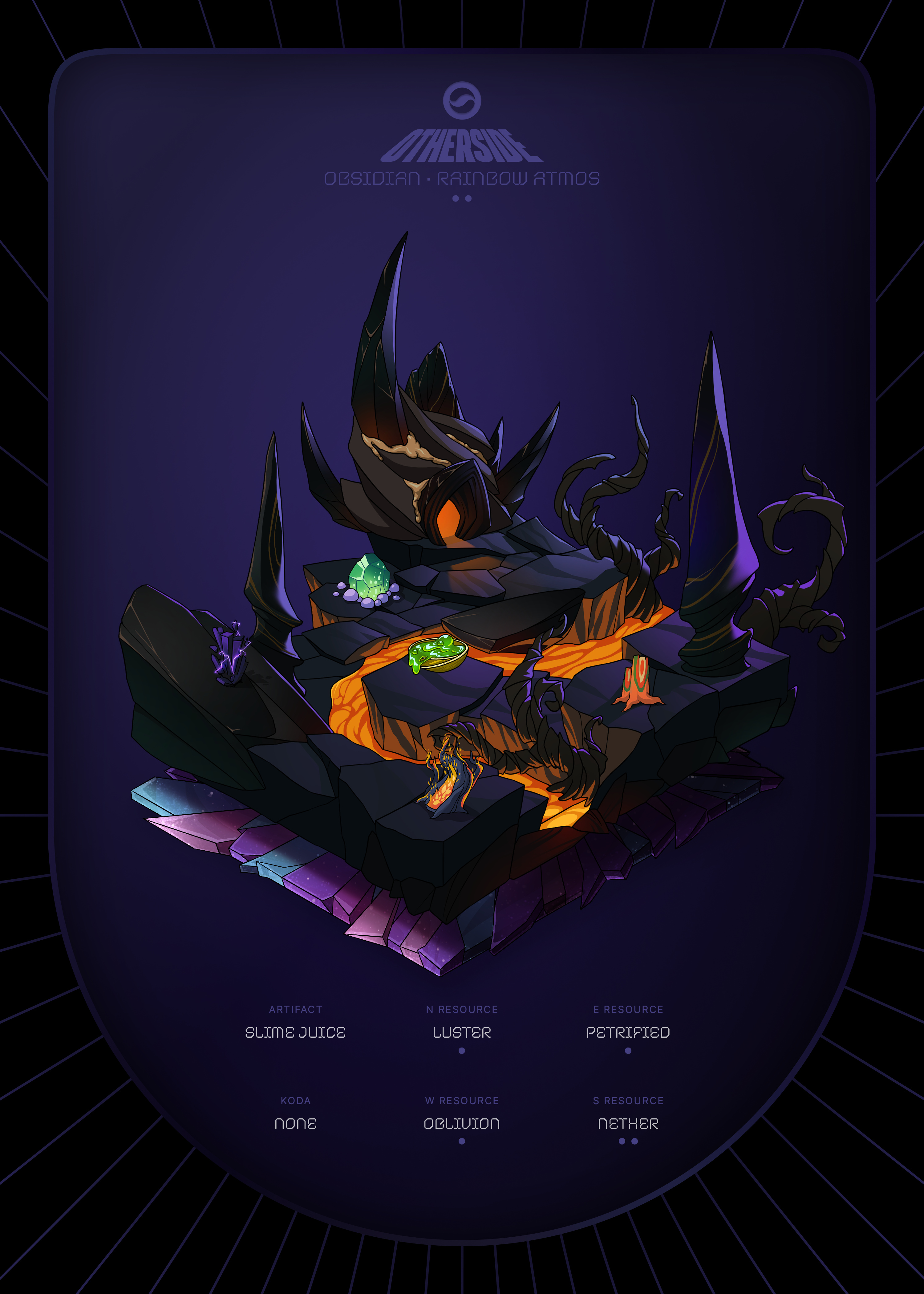 Otherdeed #67173 — Obsidian