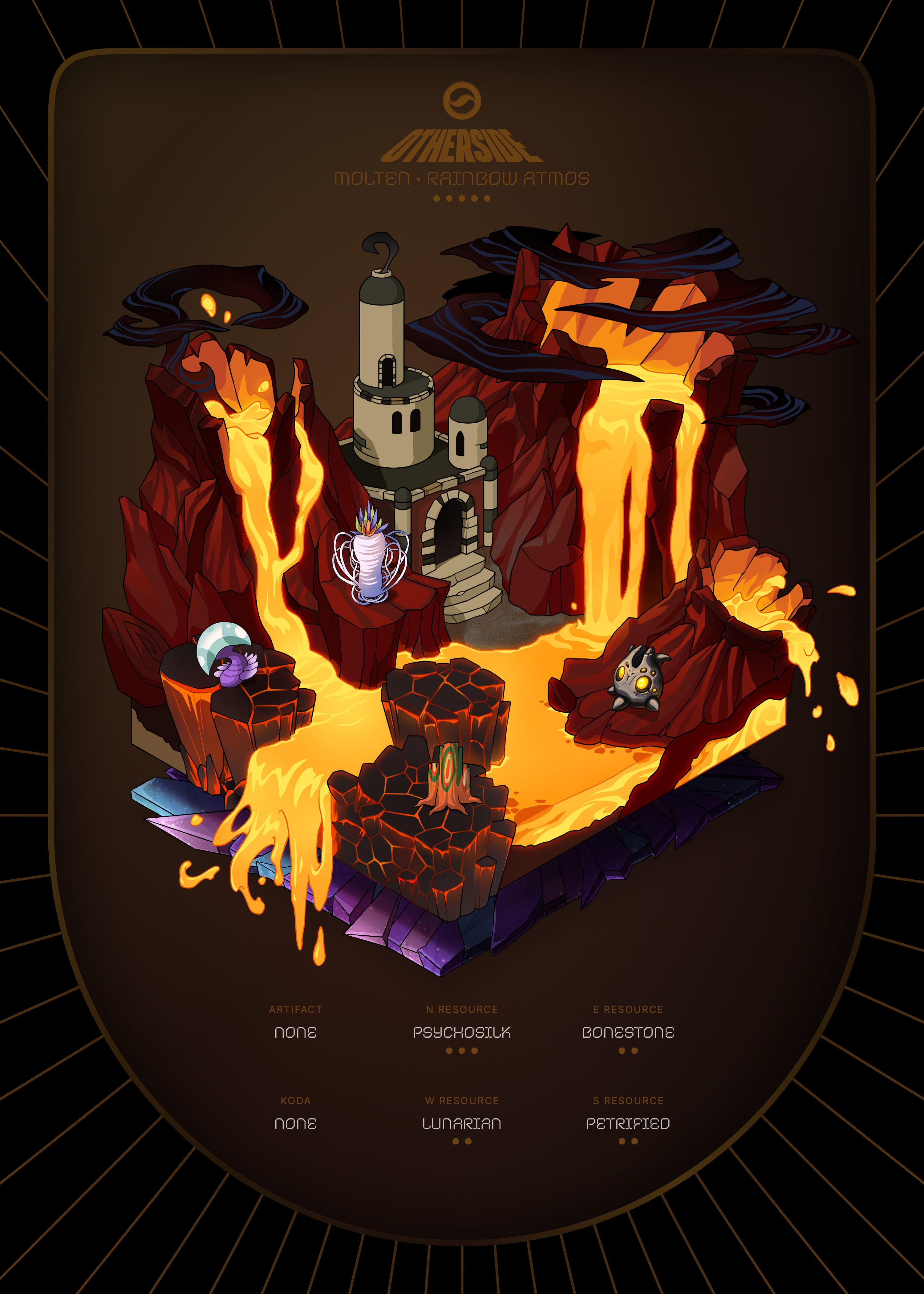 Otherdeed #69931 — Molten