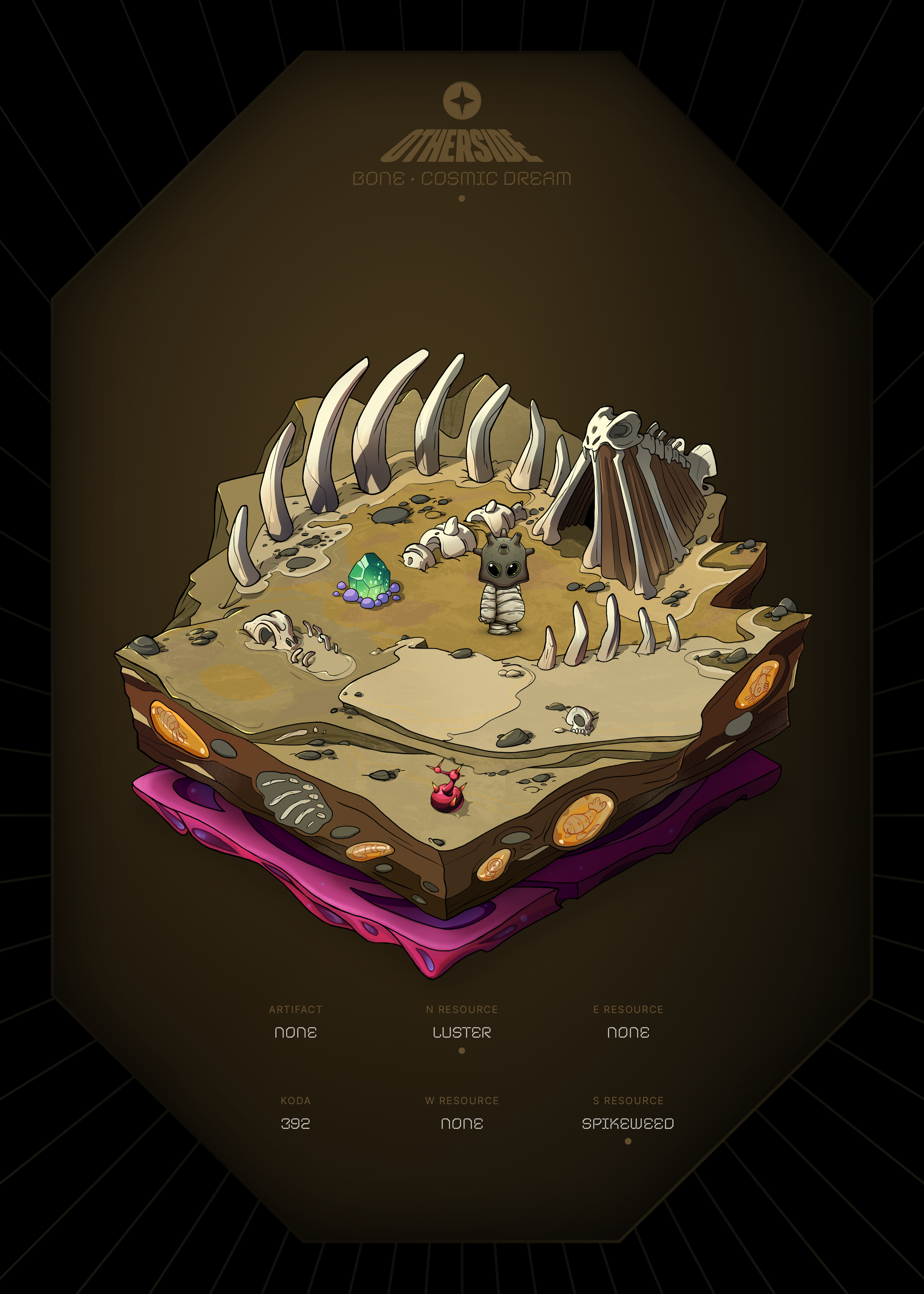 Otherdeed #32118 — Bone