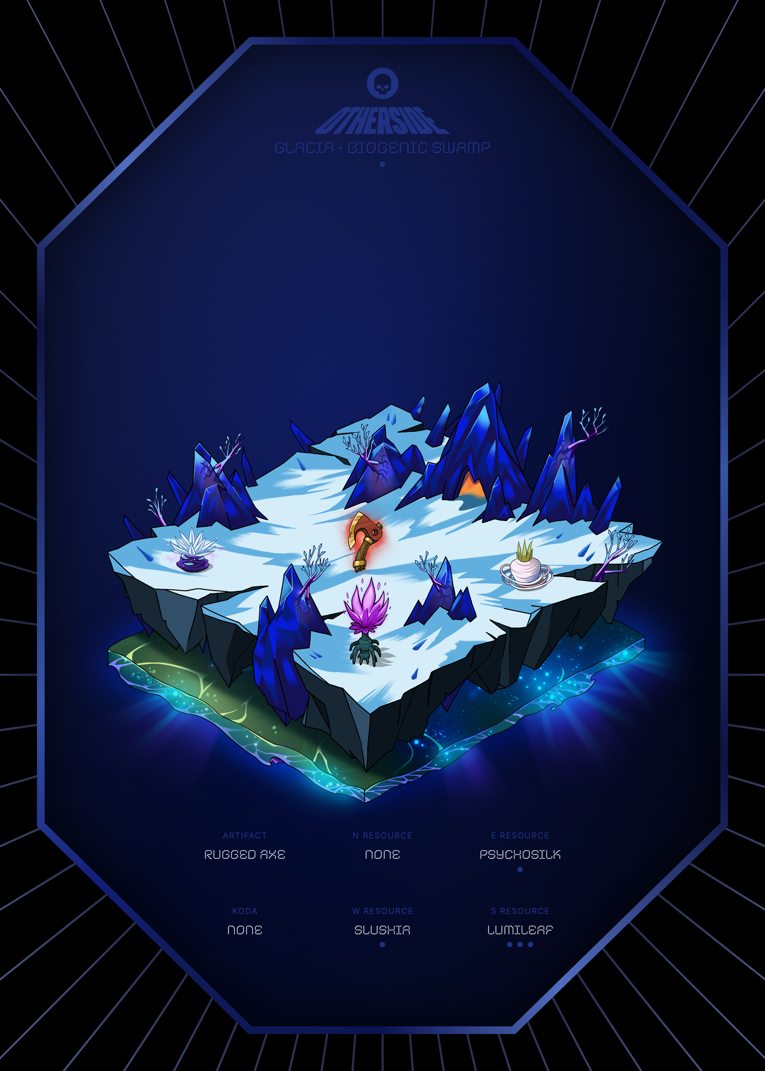 Otherdeed #6441 — Glacia
