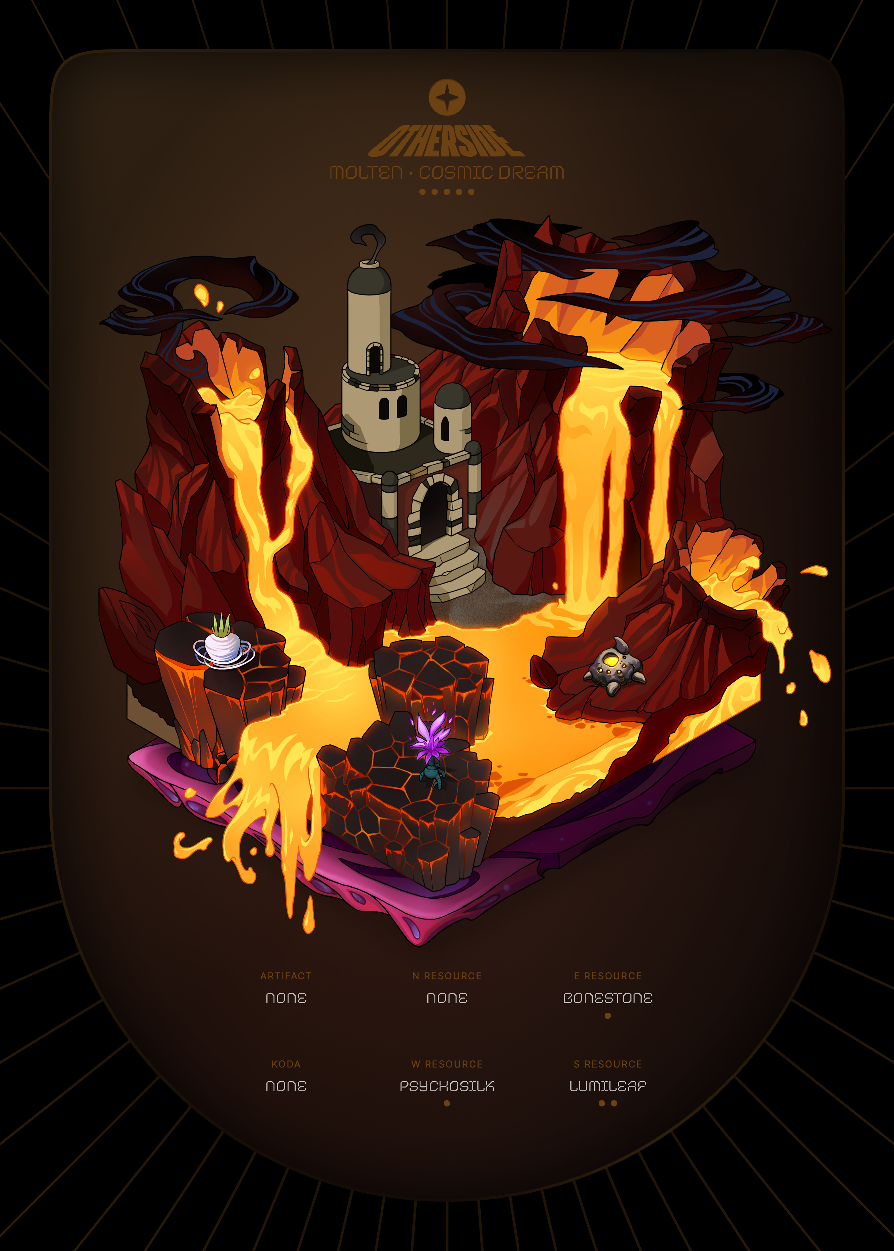 Otherdeed #87259 — Molten
