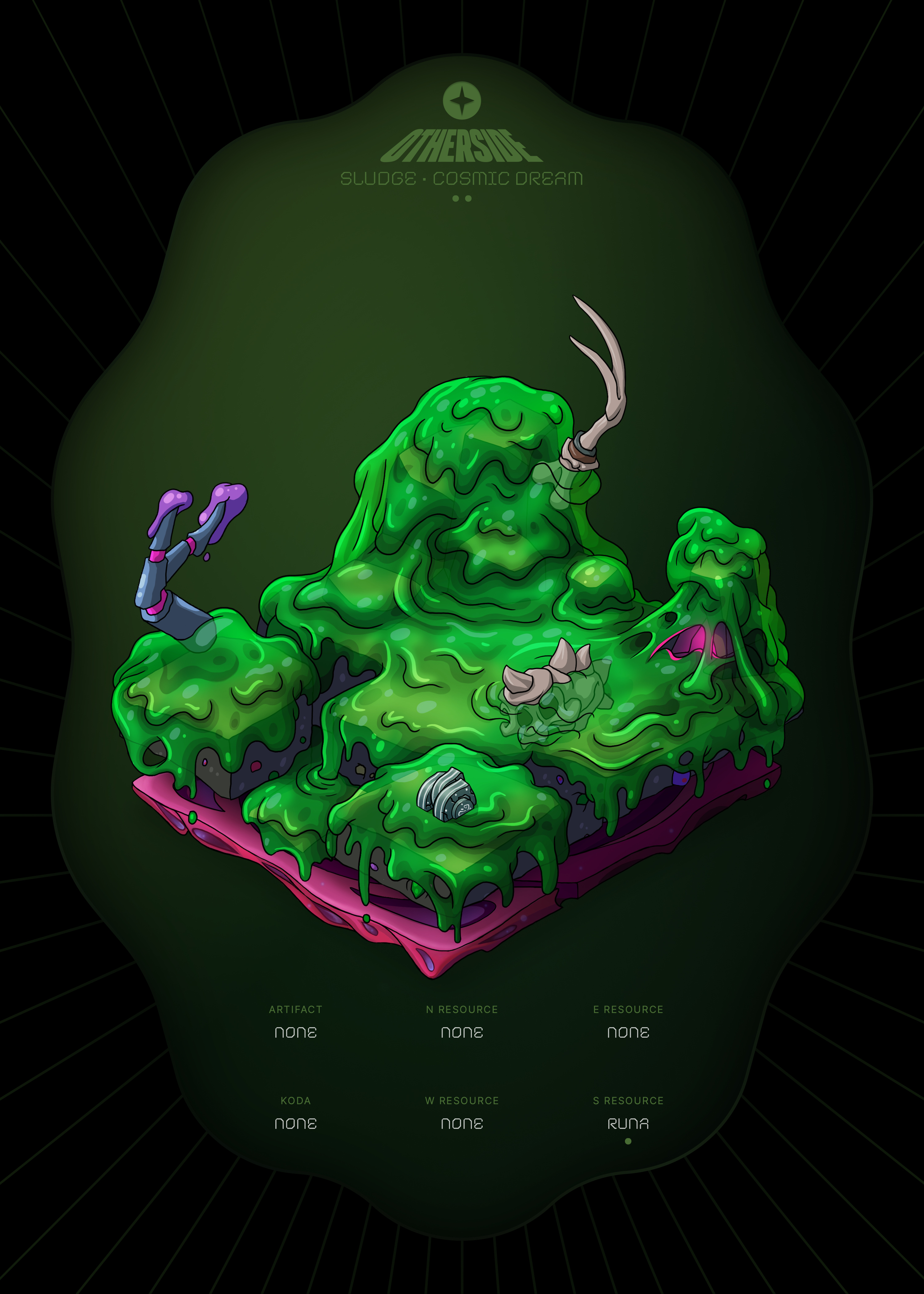 Otherdeed #32395 — Sludge