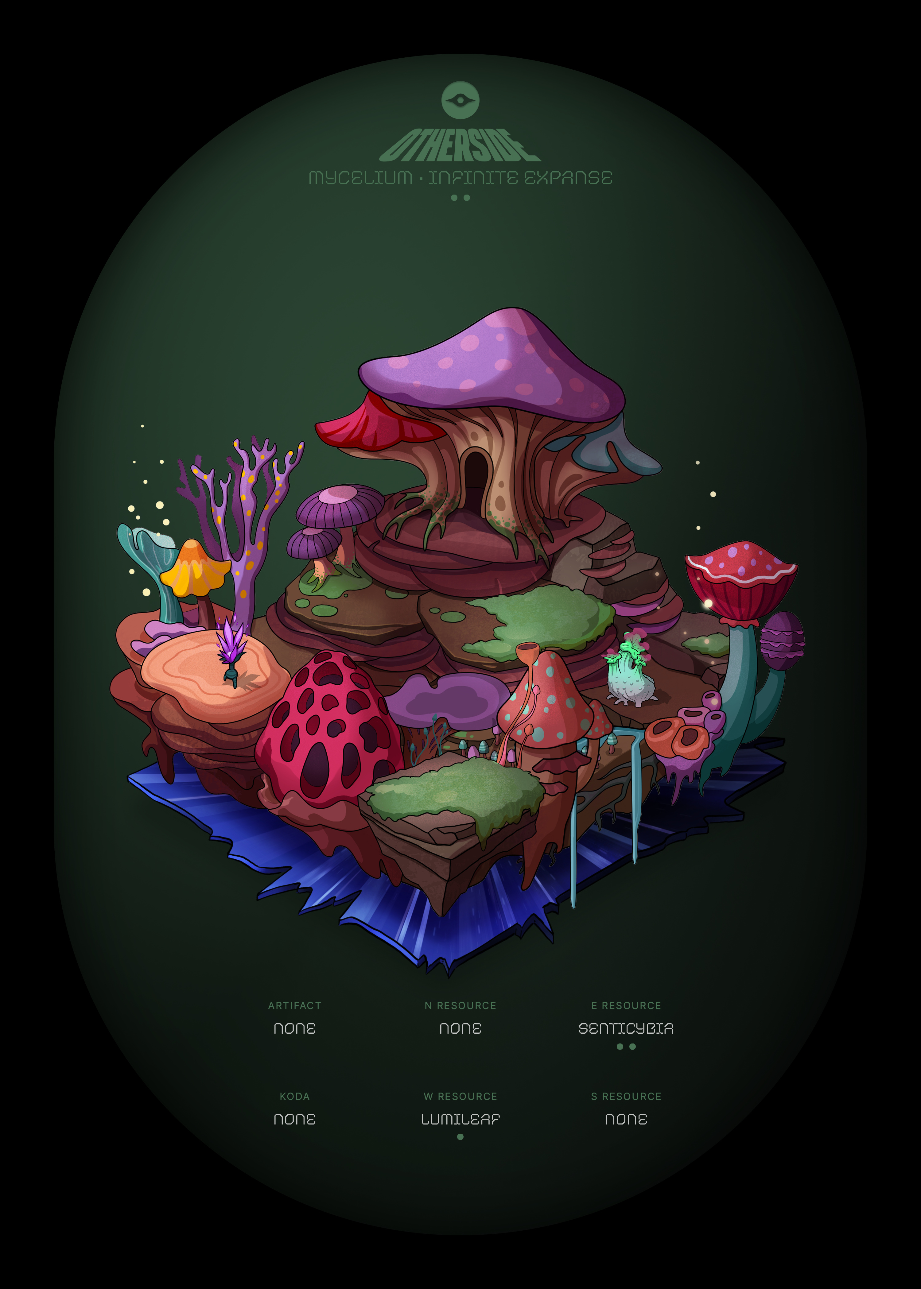 Otherdeed #48546 — Mycelium