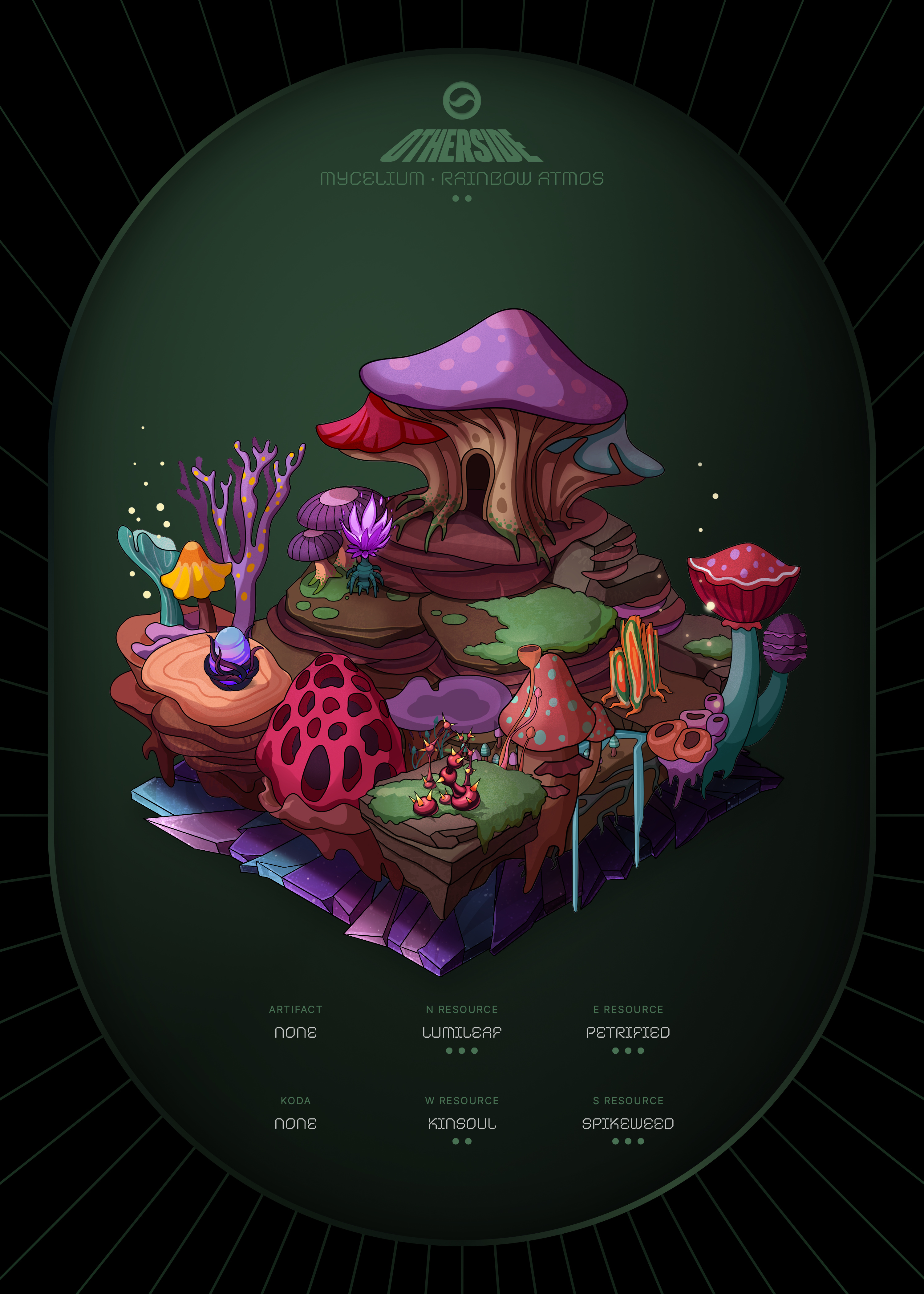 Otherdeed #83342 — Mycelium