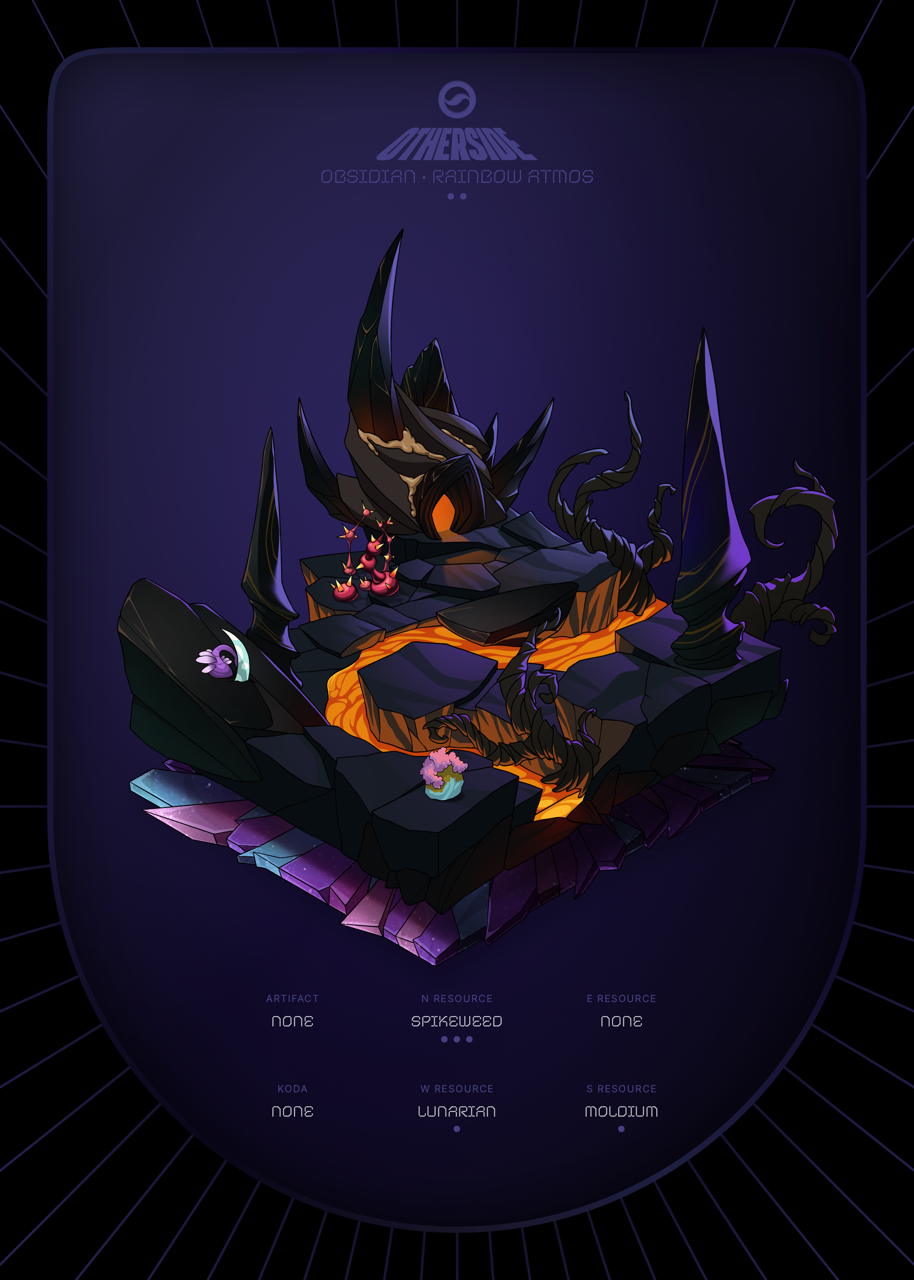 Otherdeed #83846 — Obsidian