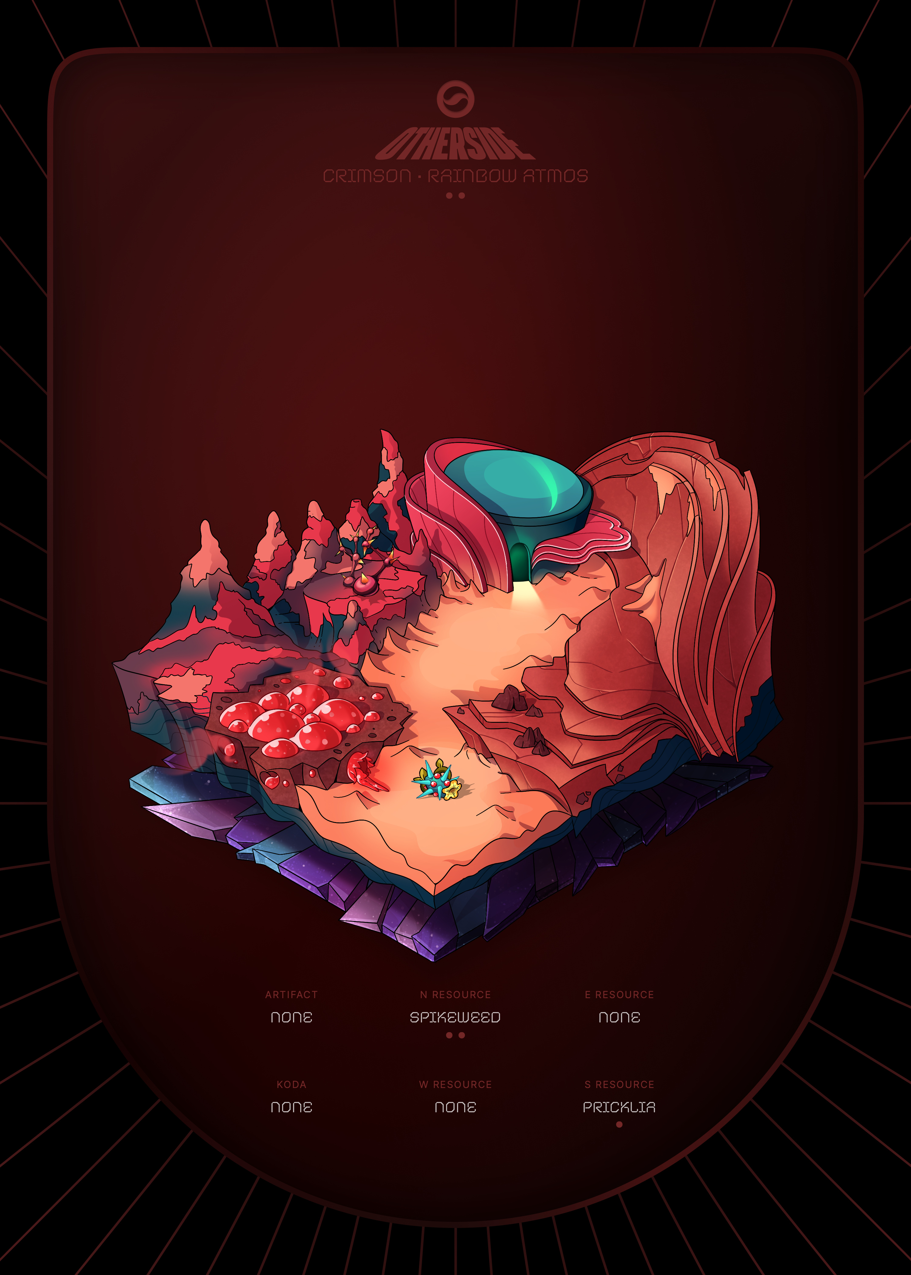 Otherdeed #67260 — Crimson