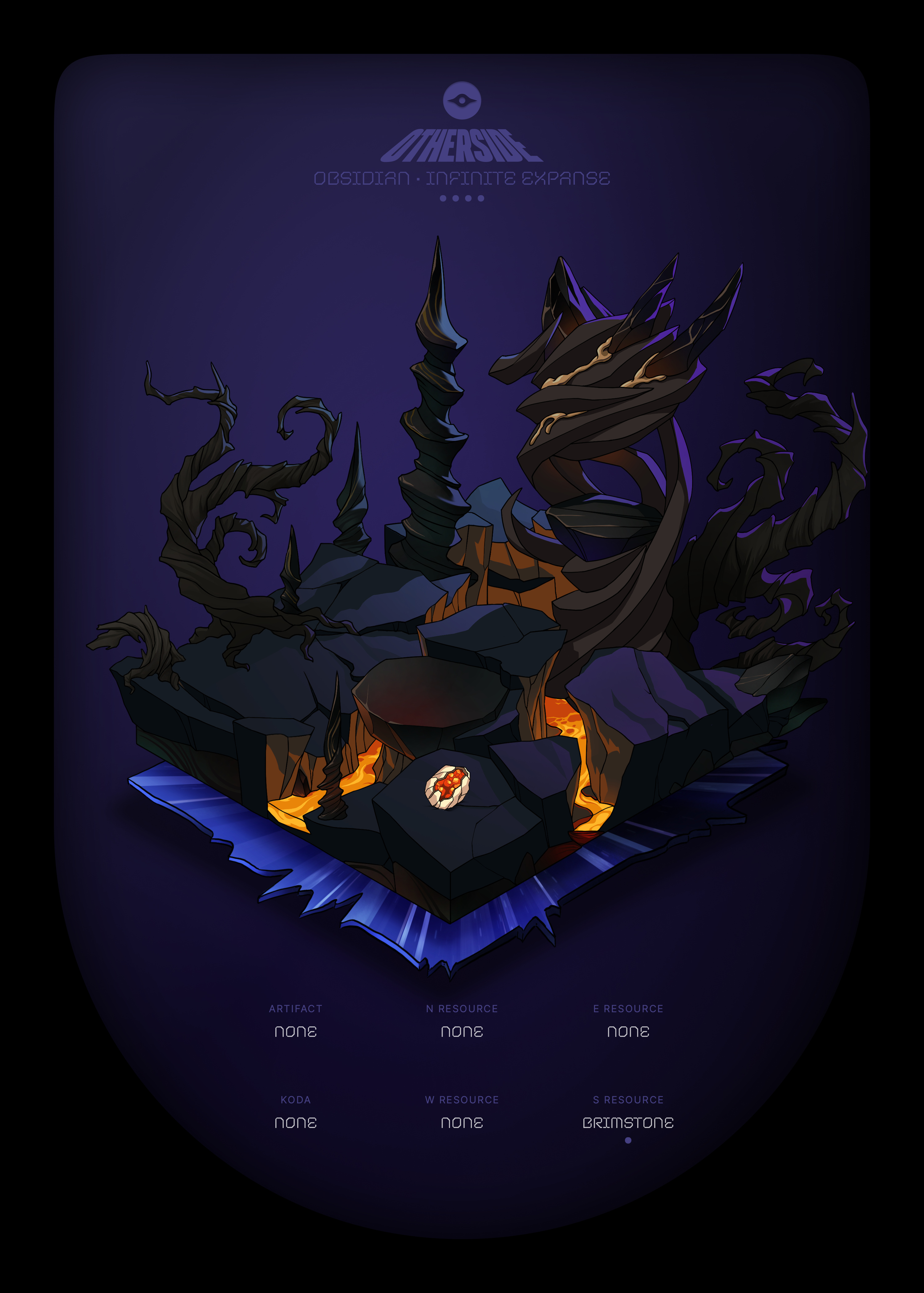 Otherdeed #45944 — Obsidian