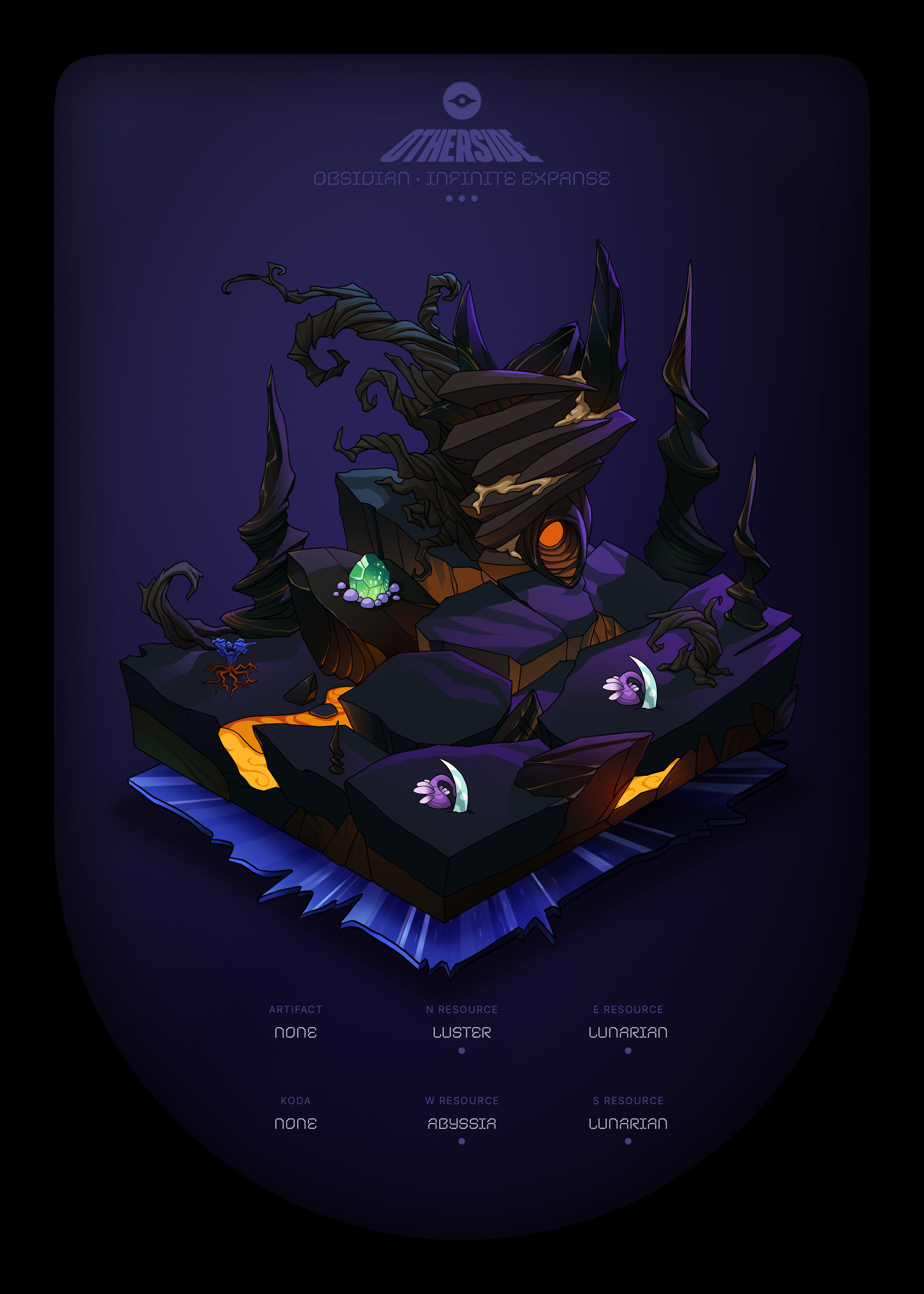 Otherdeed #42173 — Obsidian