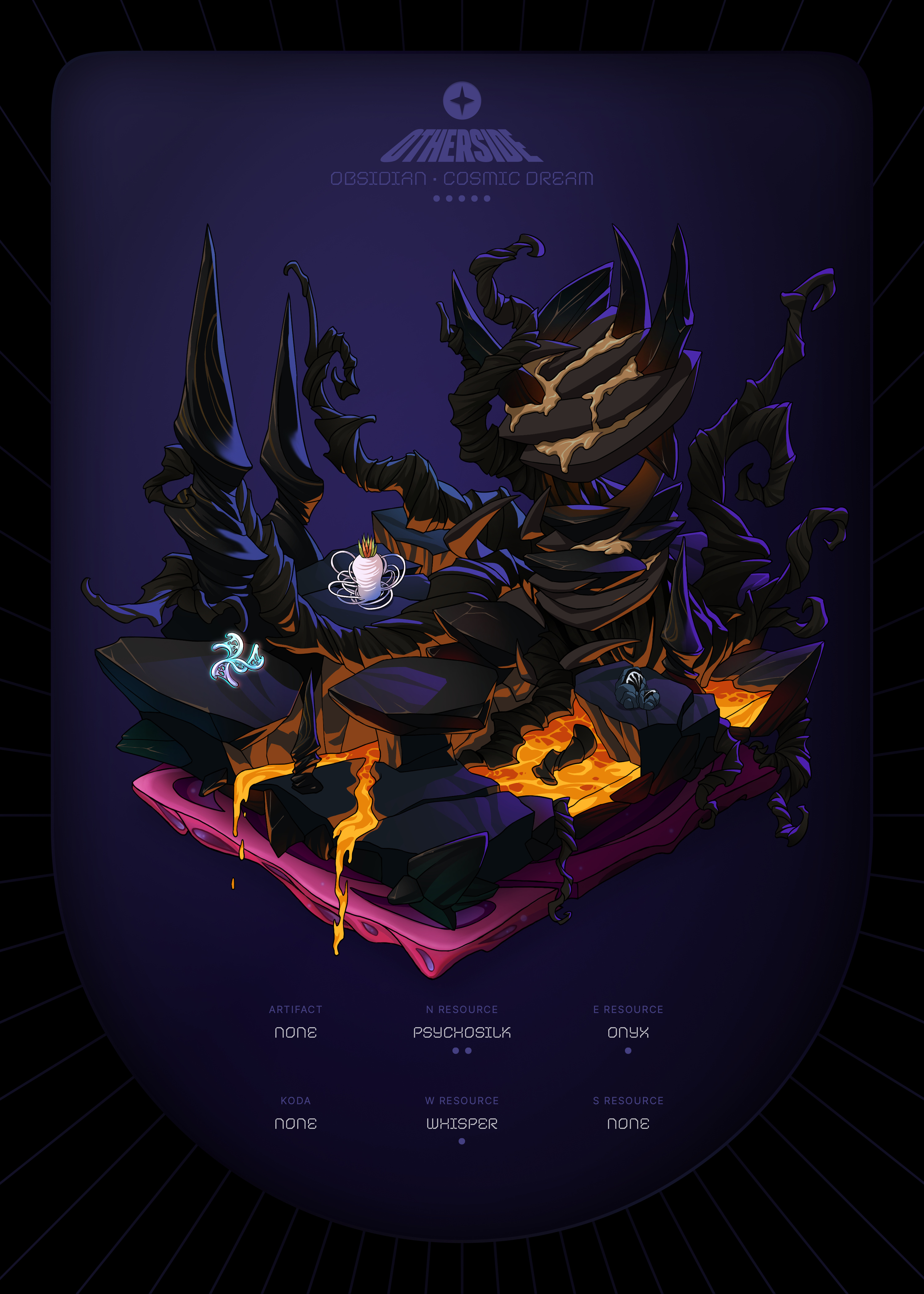 Otherdeed #38018 — Obsidian