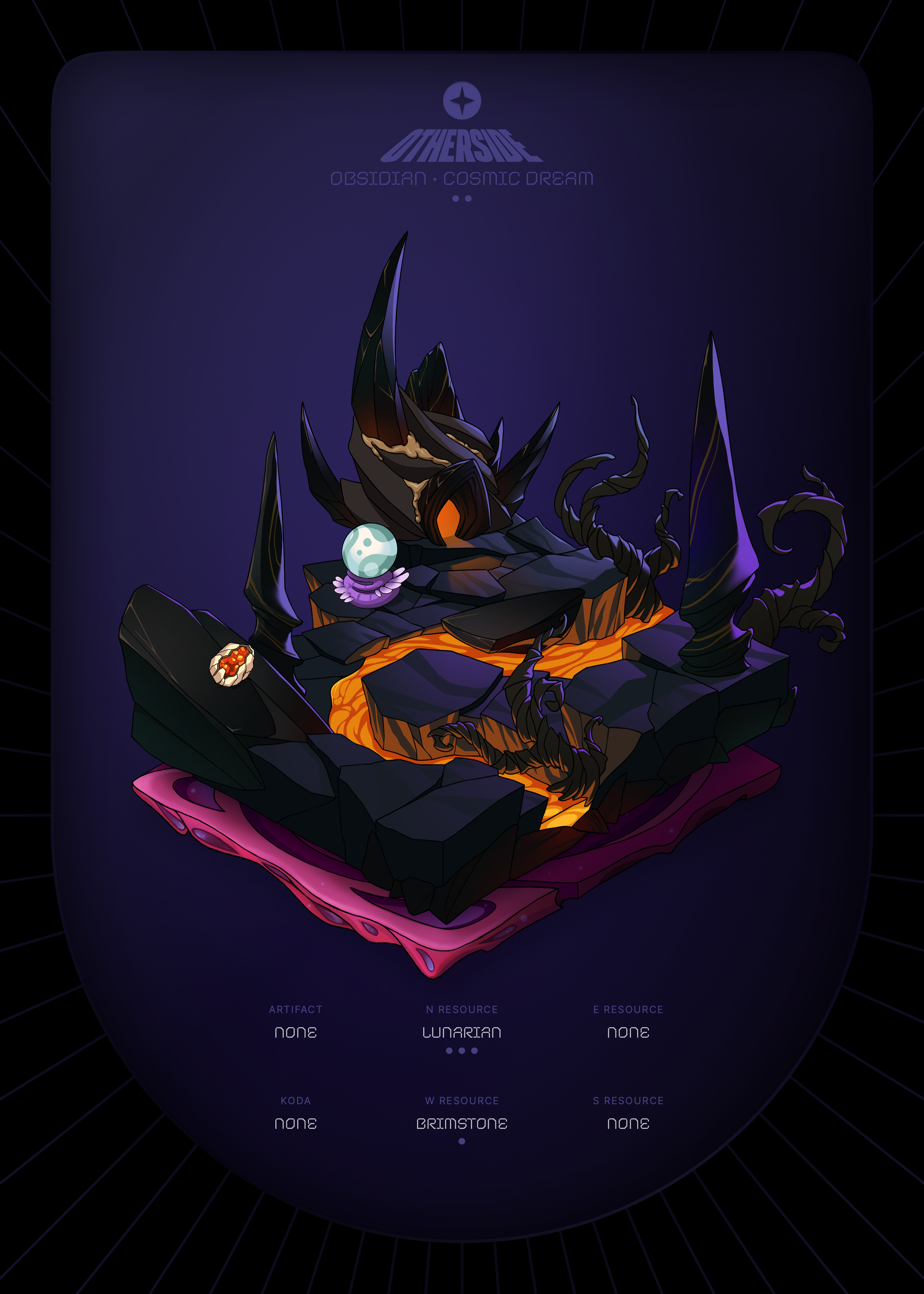 Otherdeed #39341 — Obsidian