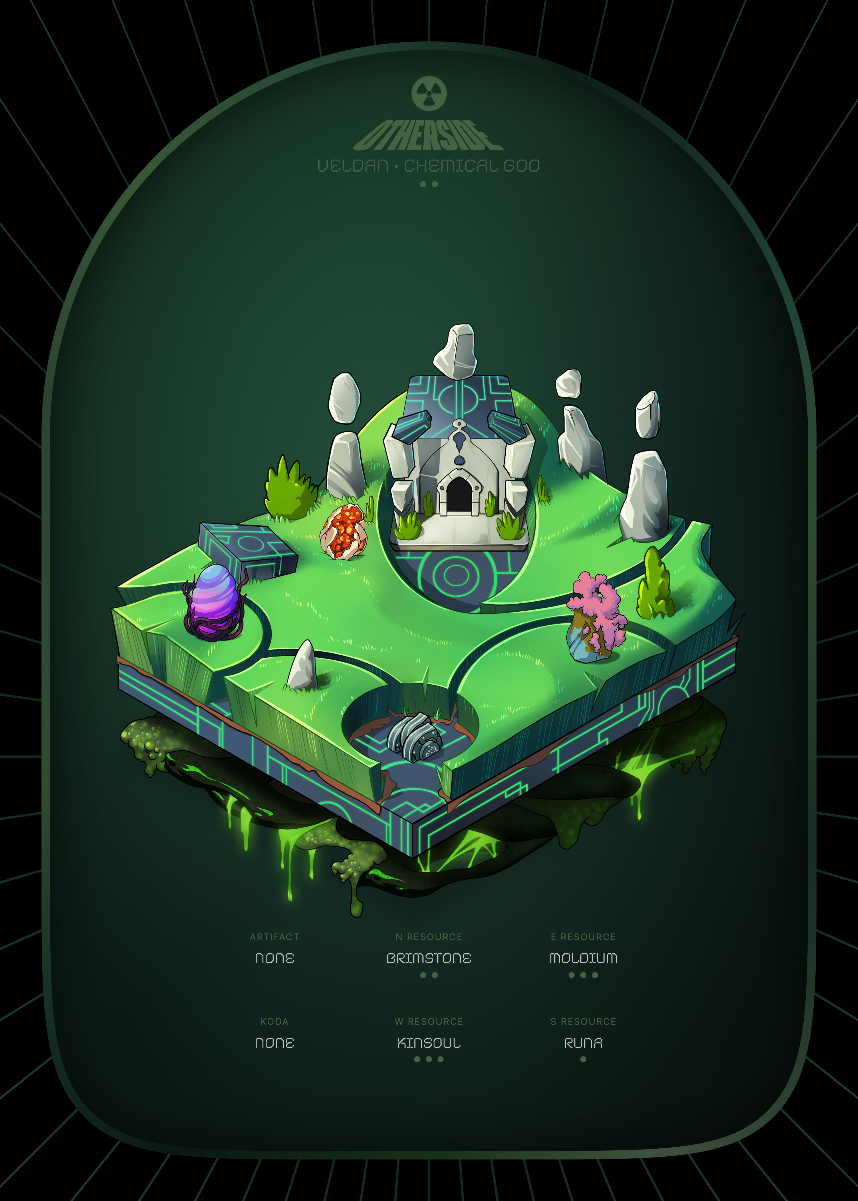 Otherdeed #10148 — Veldan