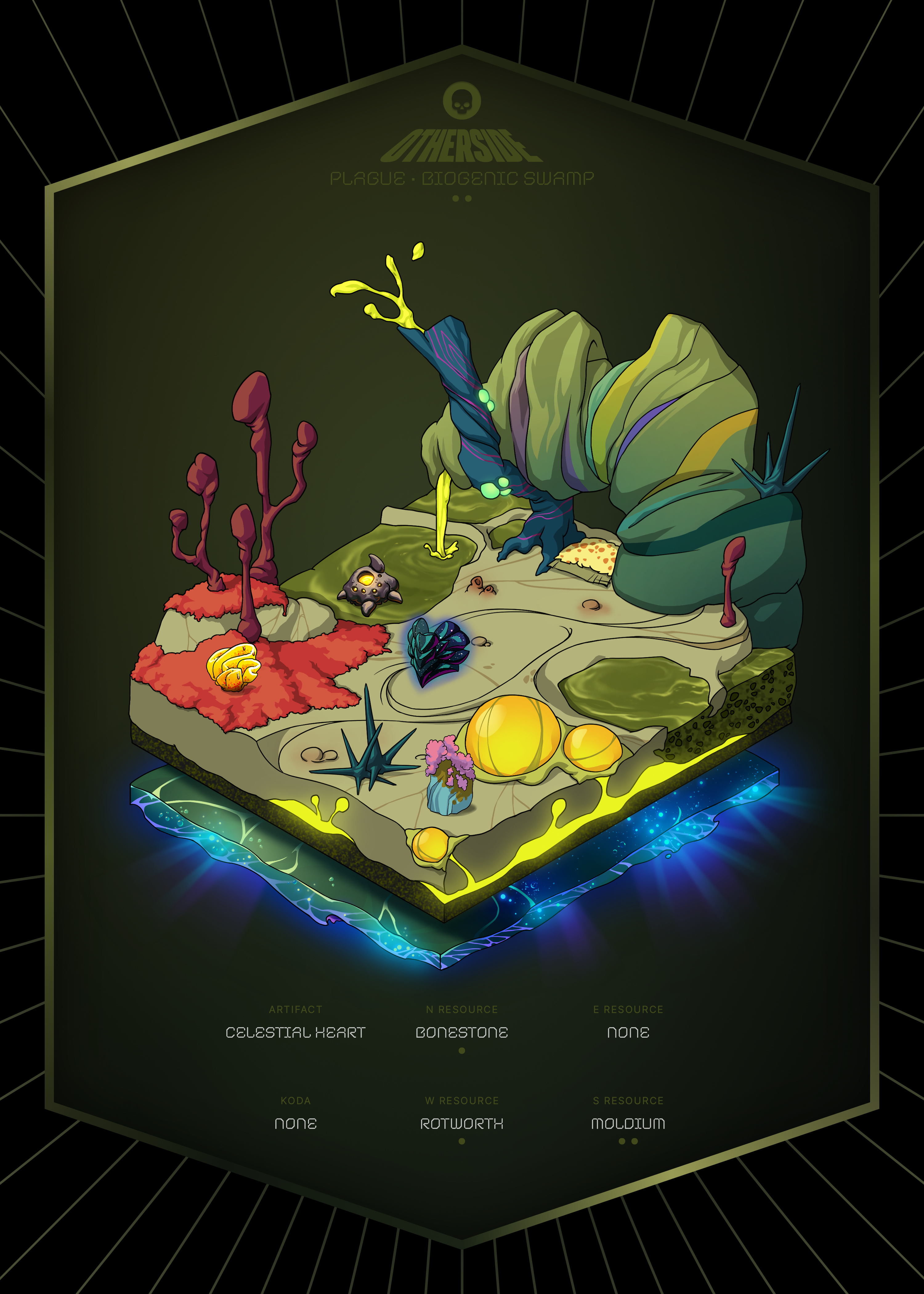 Otherdeed #3457 — Plague