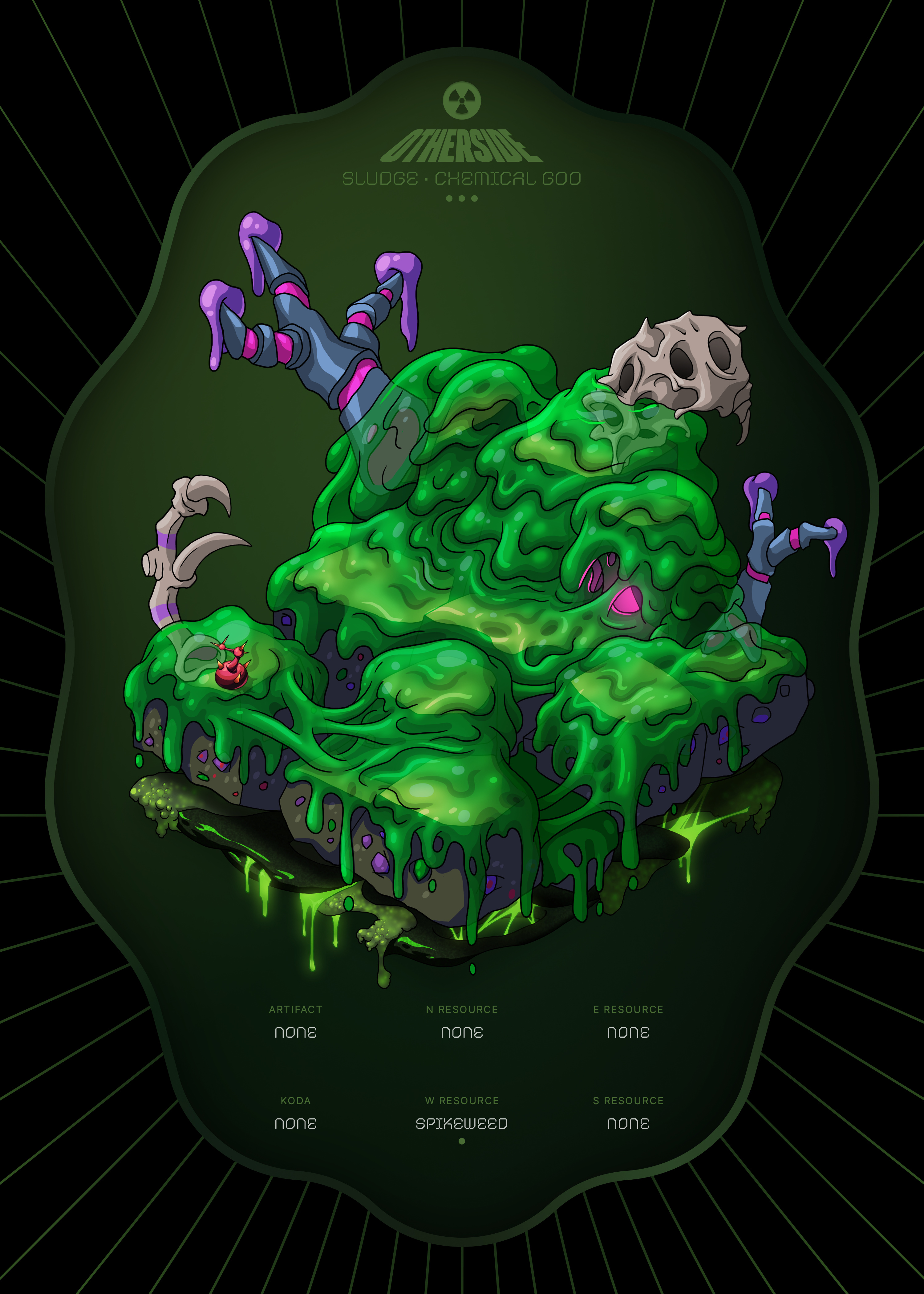Otherdeed #20666 — Sludge
