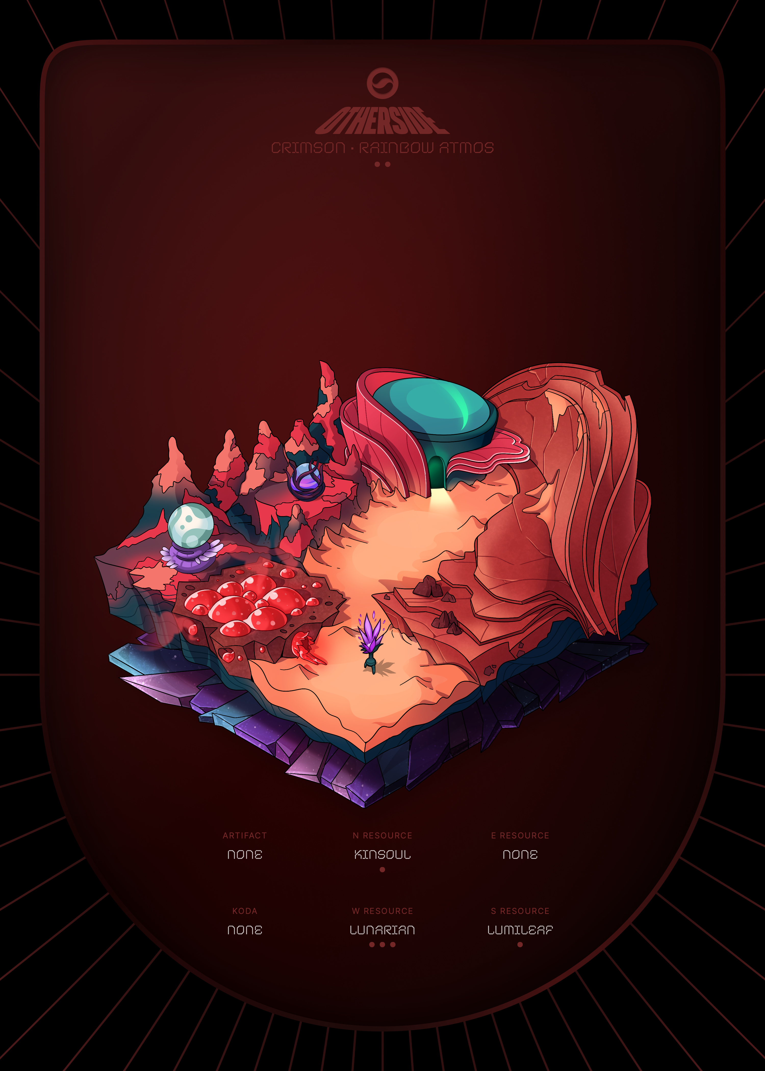 Otherdeed #80483 — Crimson