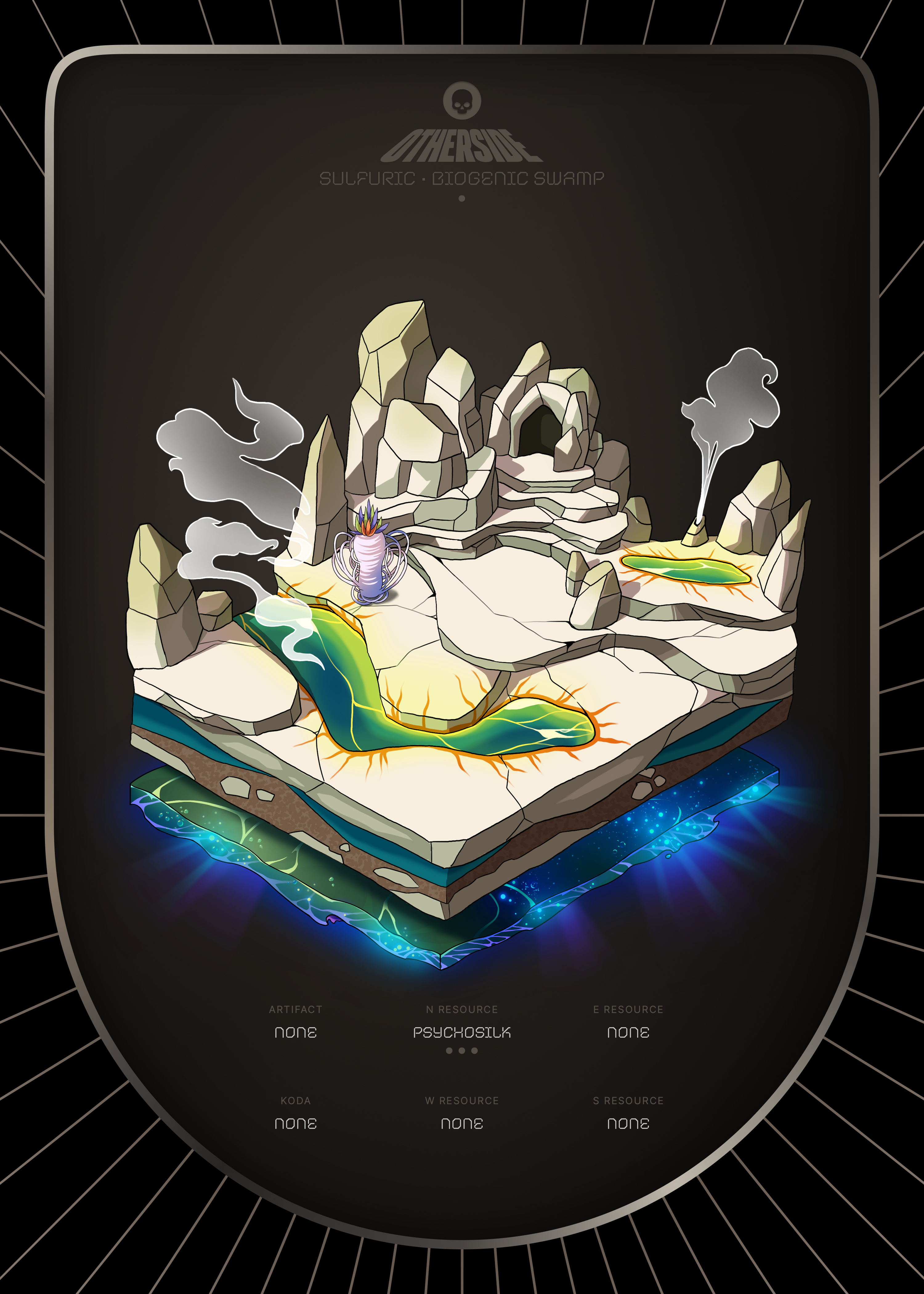 Otherdeed #5782 — Sulfuric