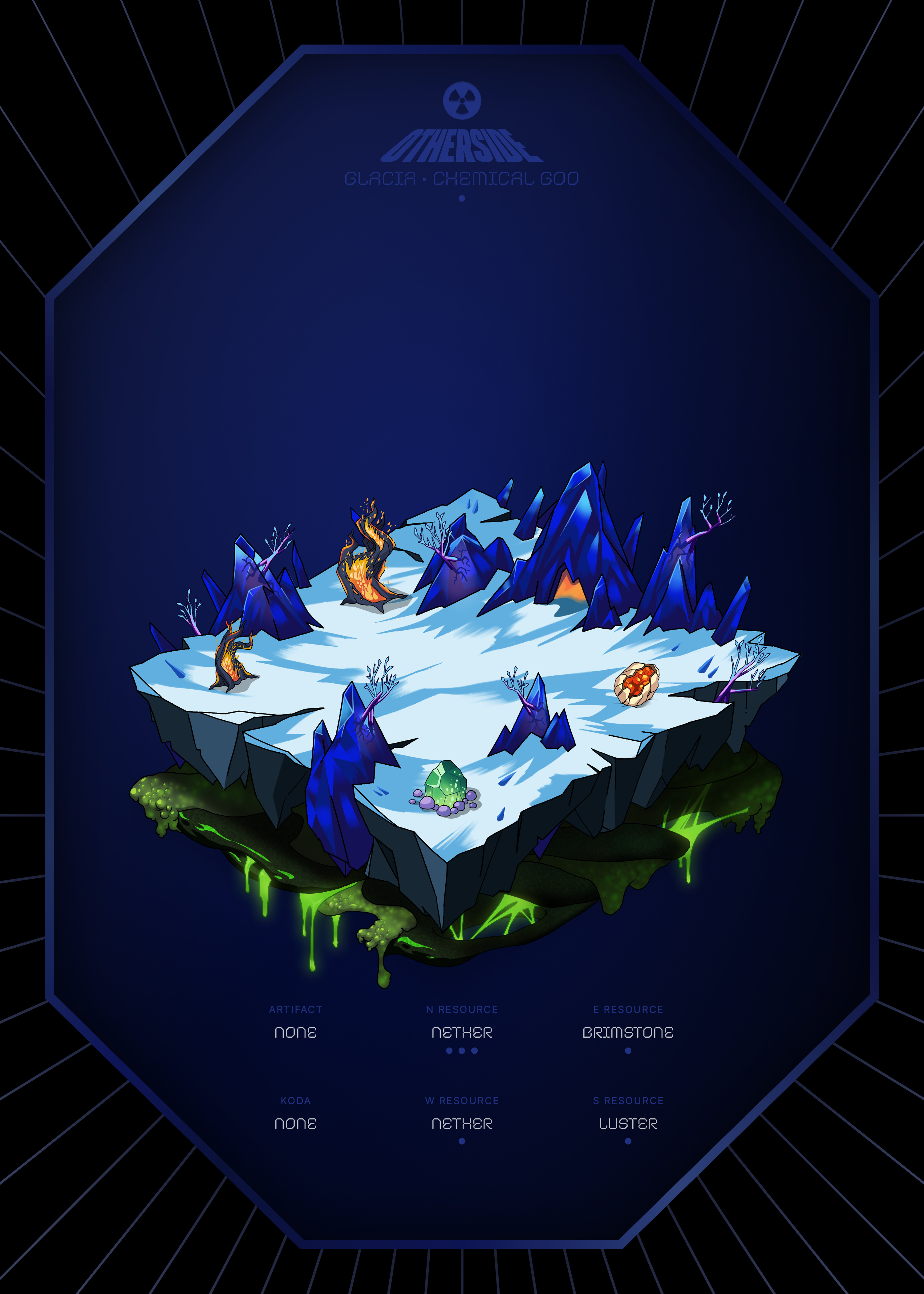 Otherdeed #25989 — Glacia