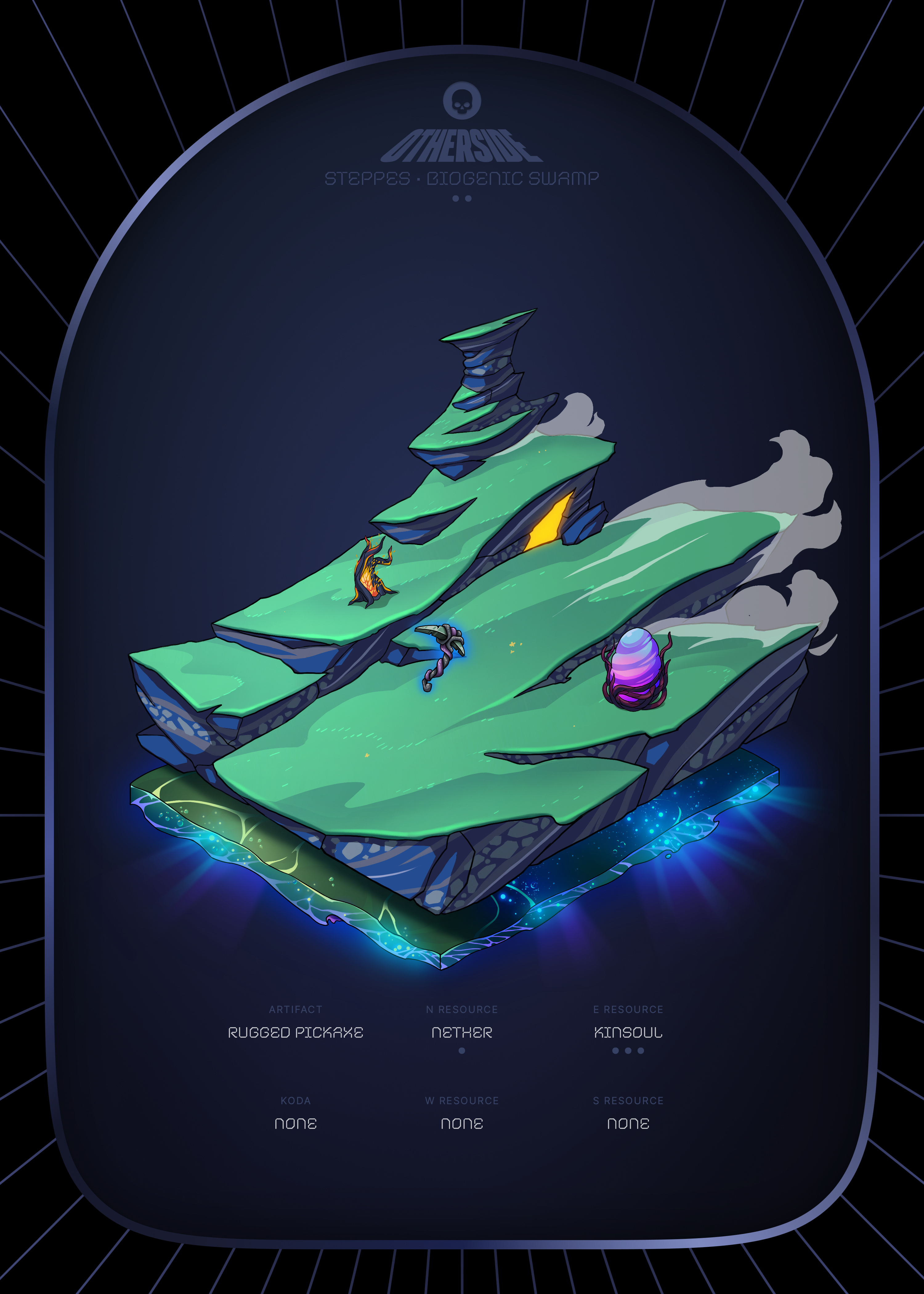 Otherdeed #6831 — Steppes