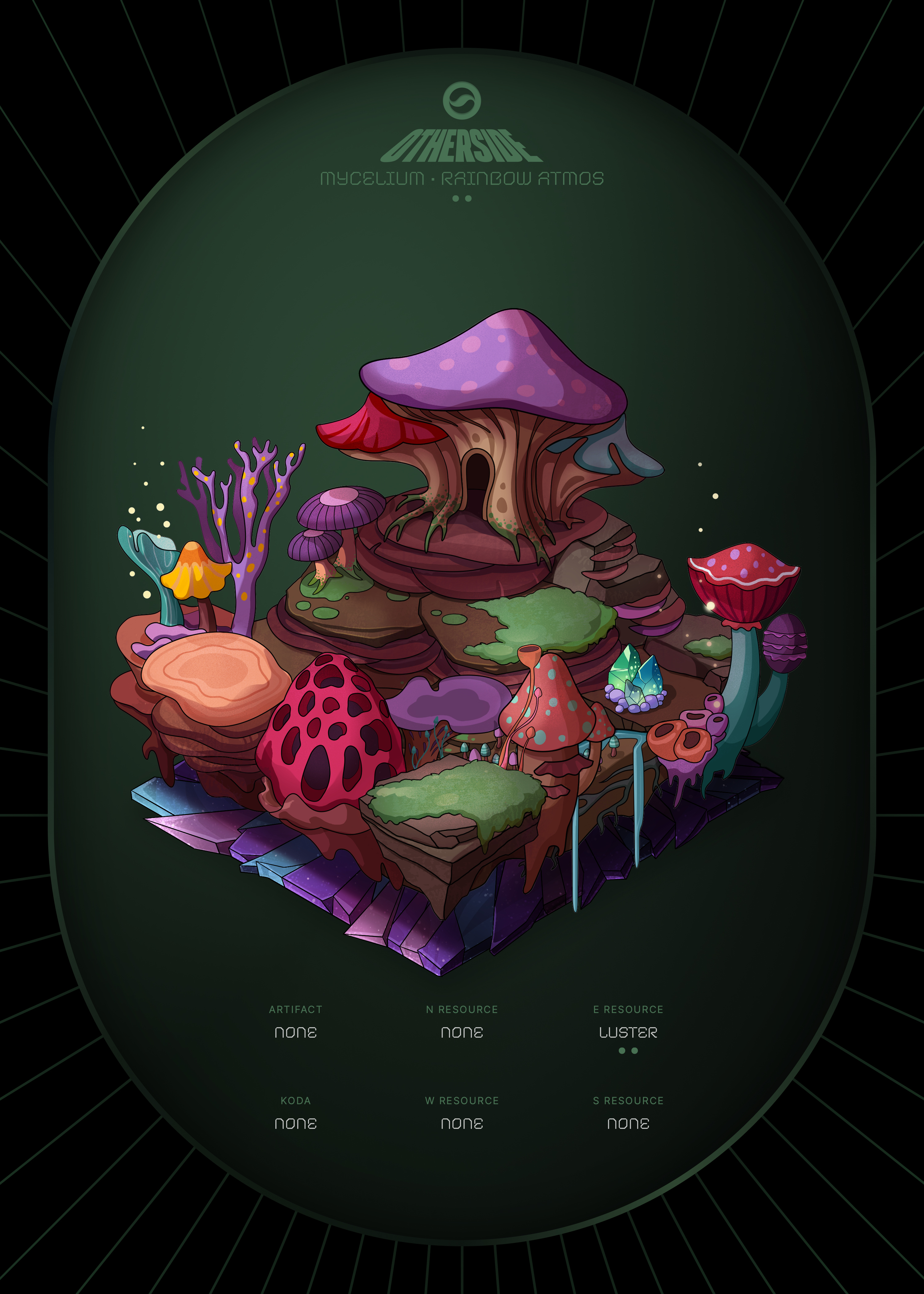 Otherdeed #69368 — Mycelium