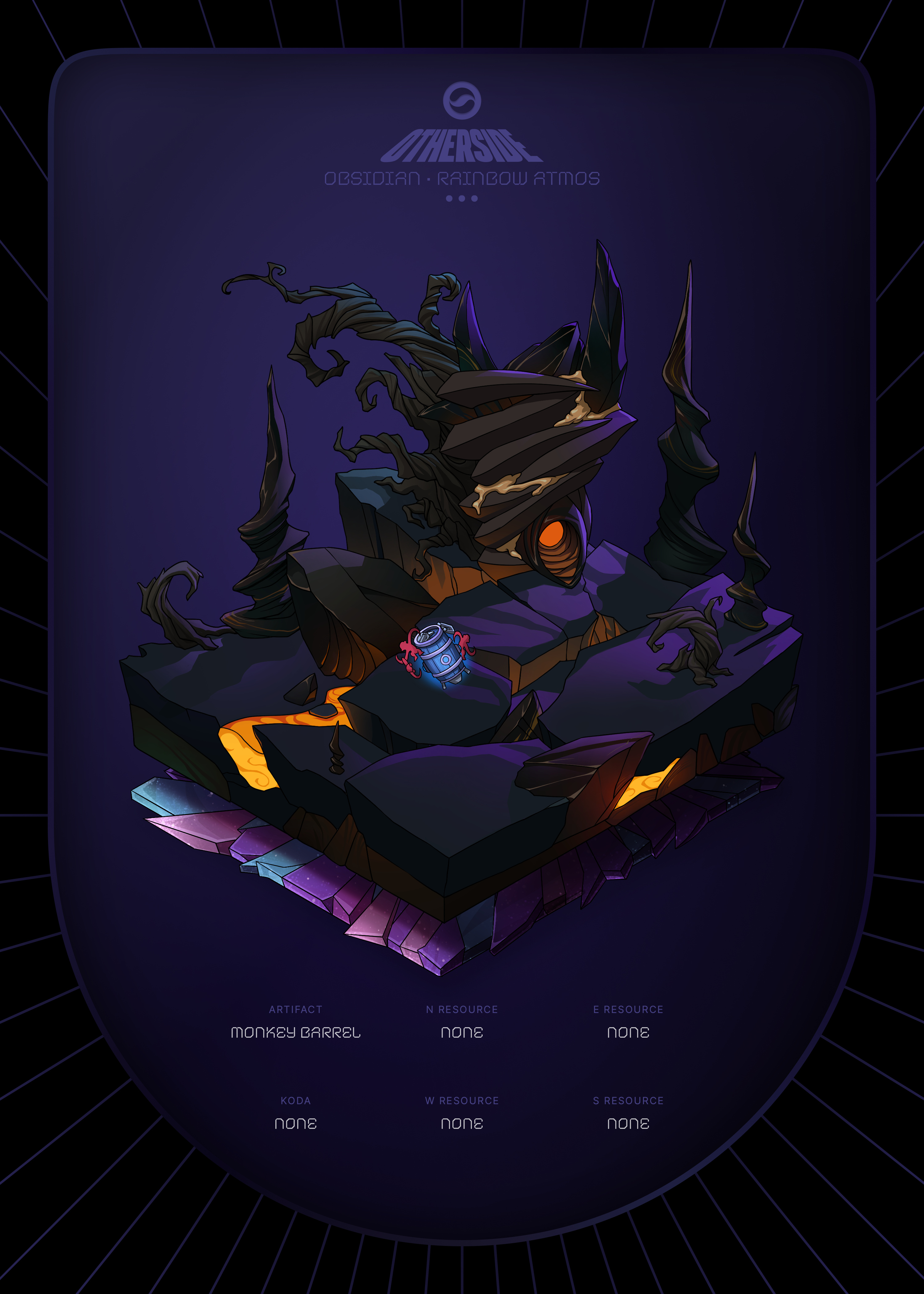 Otherdeed #74594 — Obsidian
