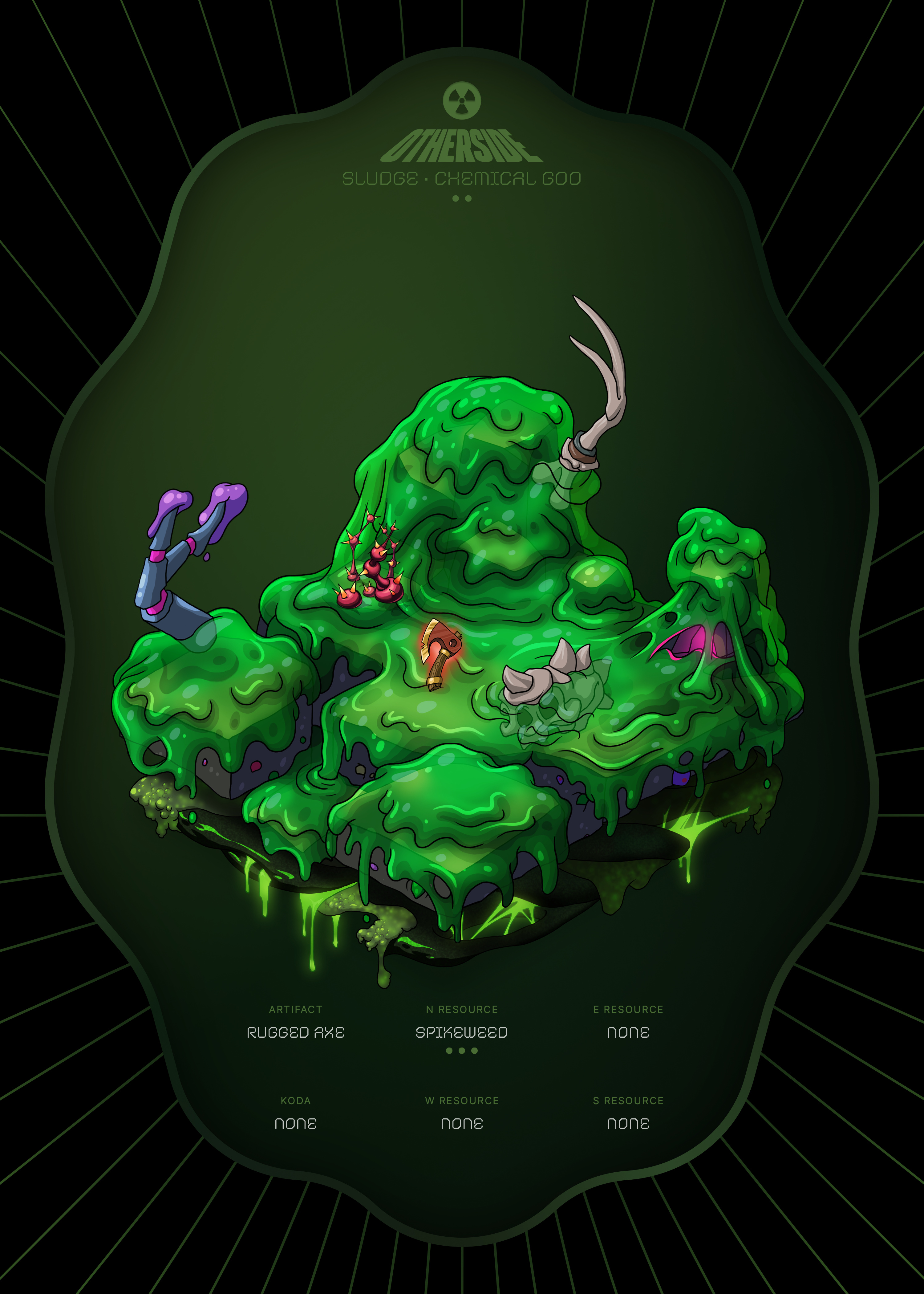 Otherdeed #20430 — Sludge