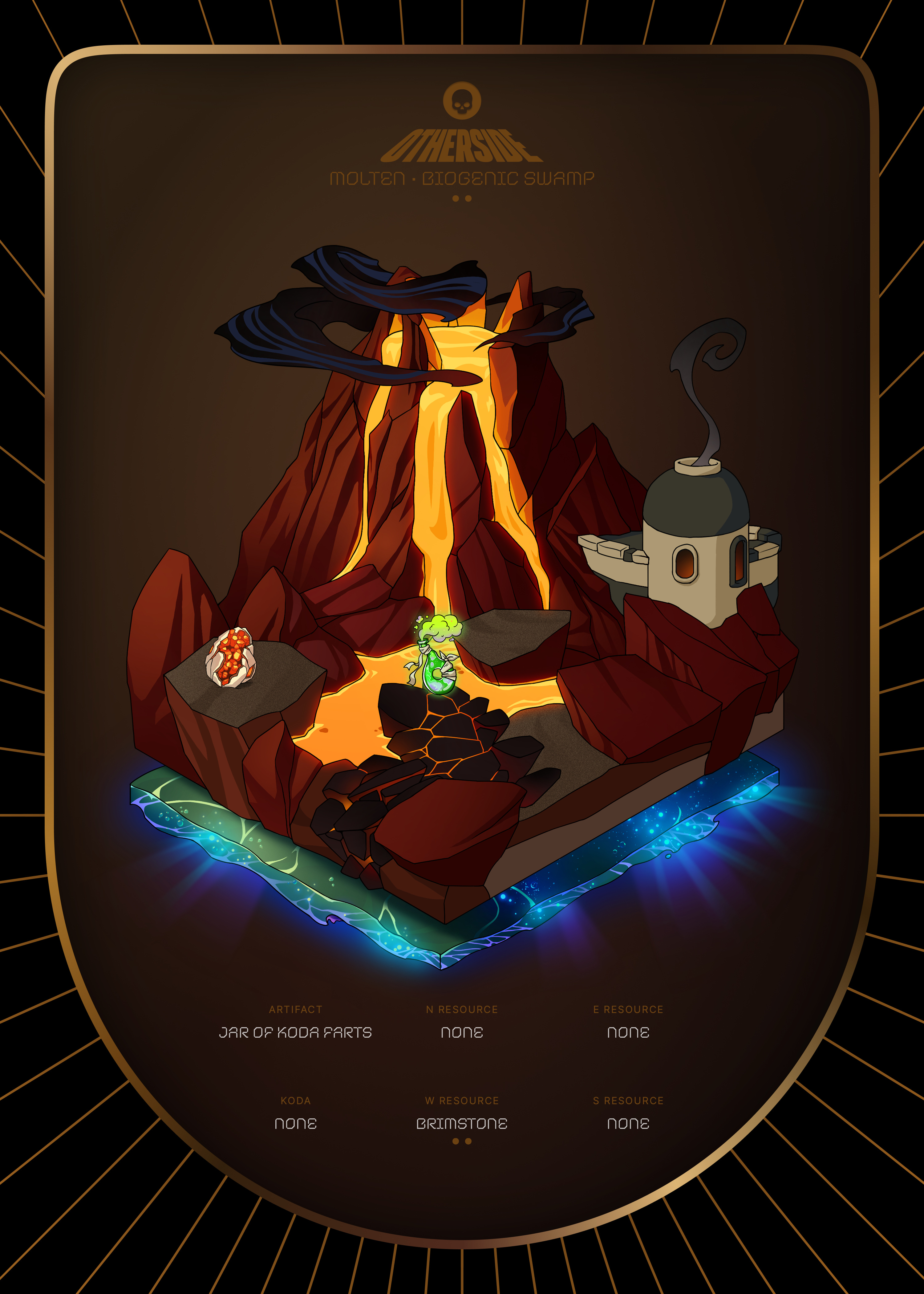Otherdeed #5681 — Molten