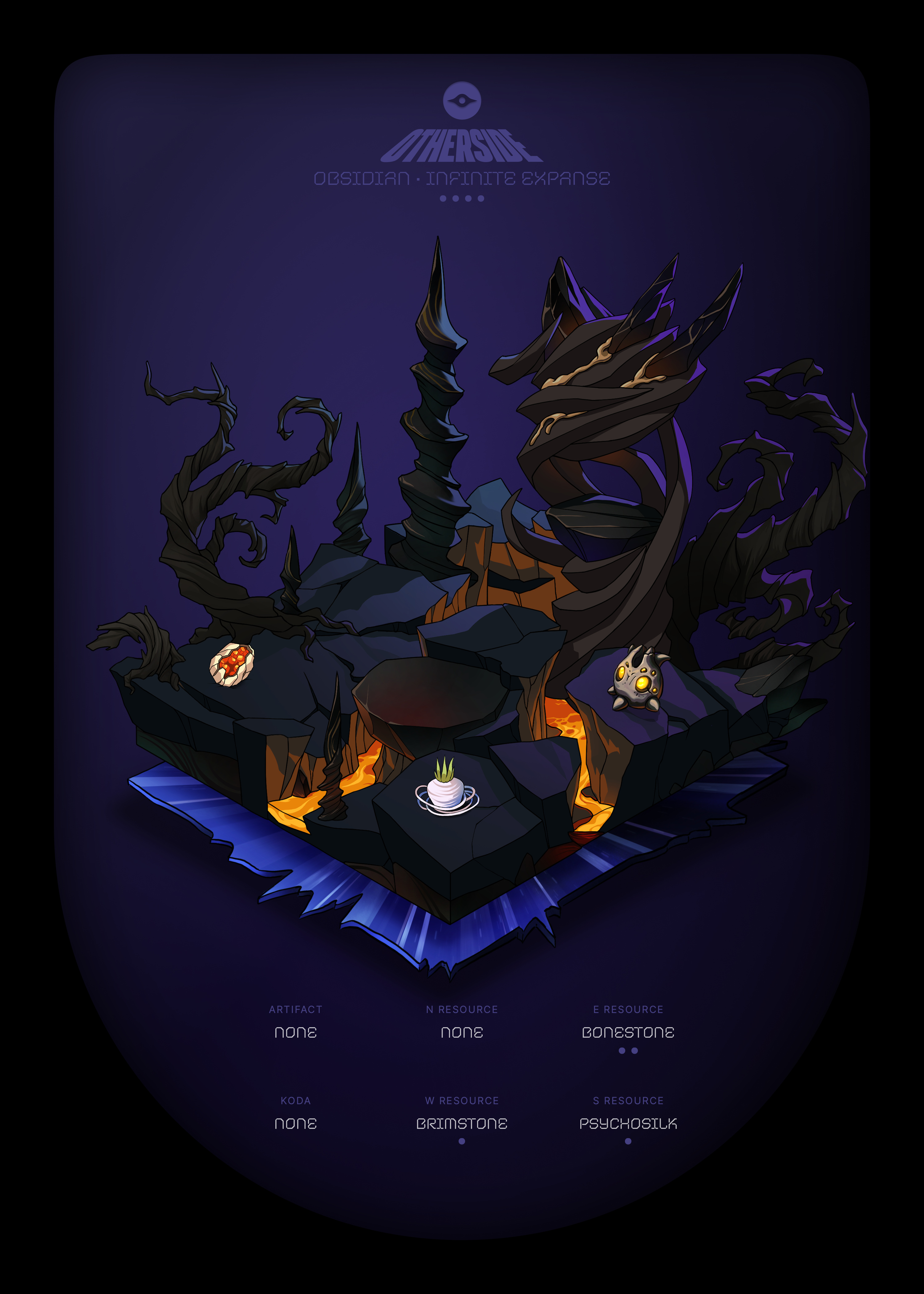 Otherdeed #53806 — Obsidian