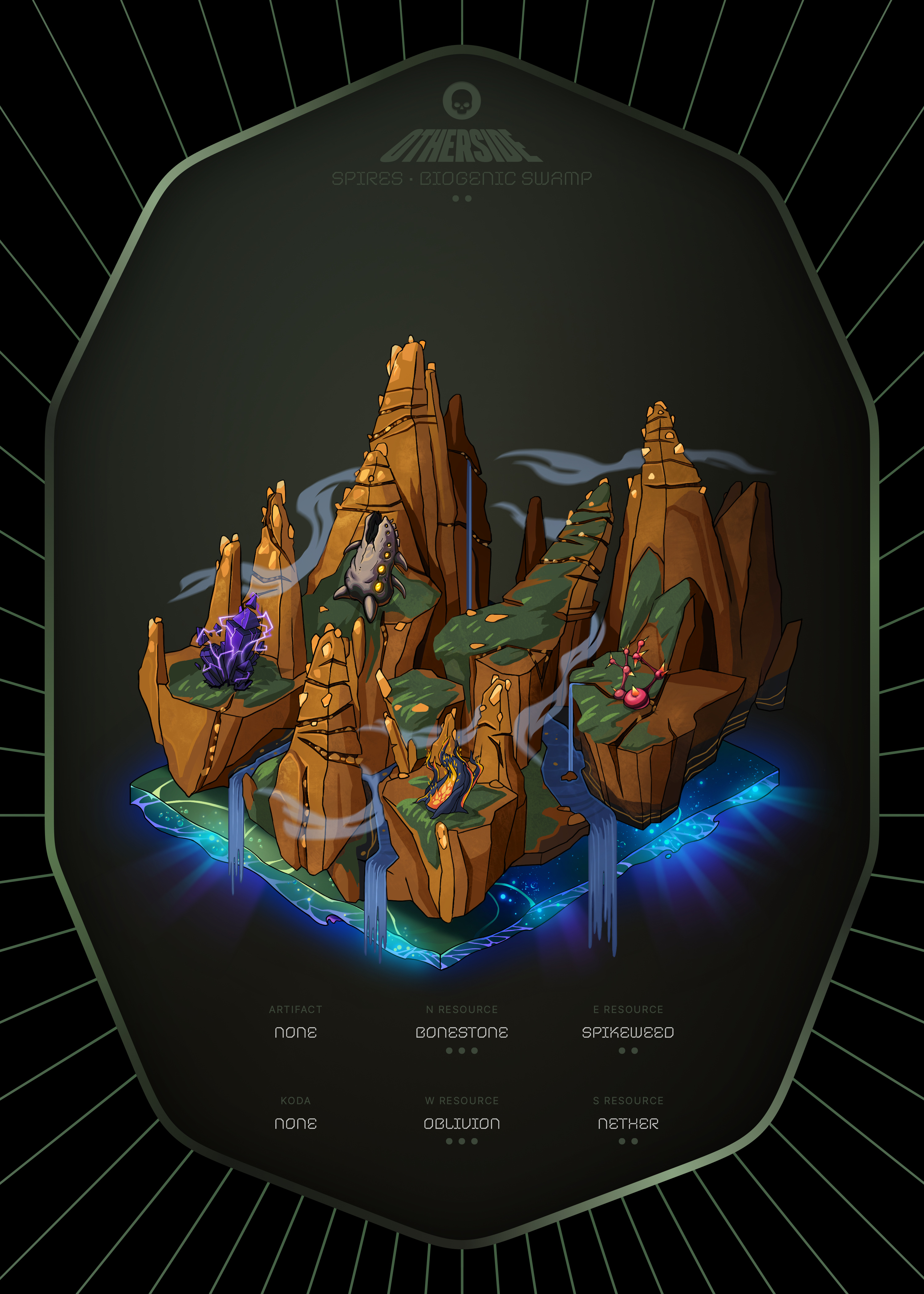 Otherdeed #8087 — Spires