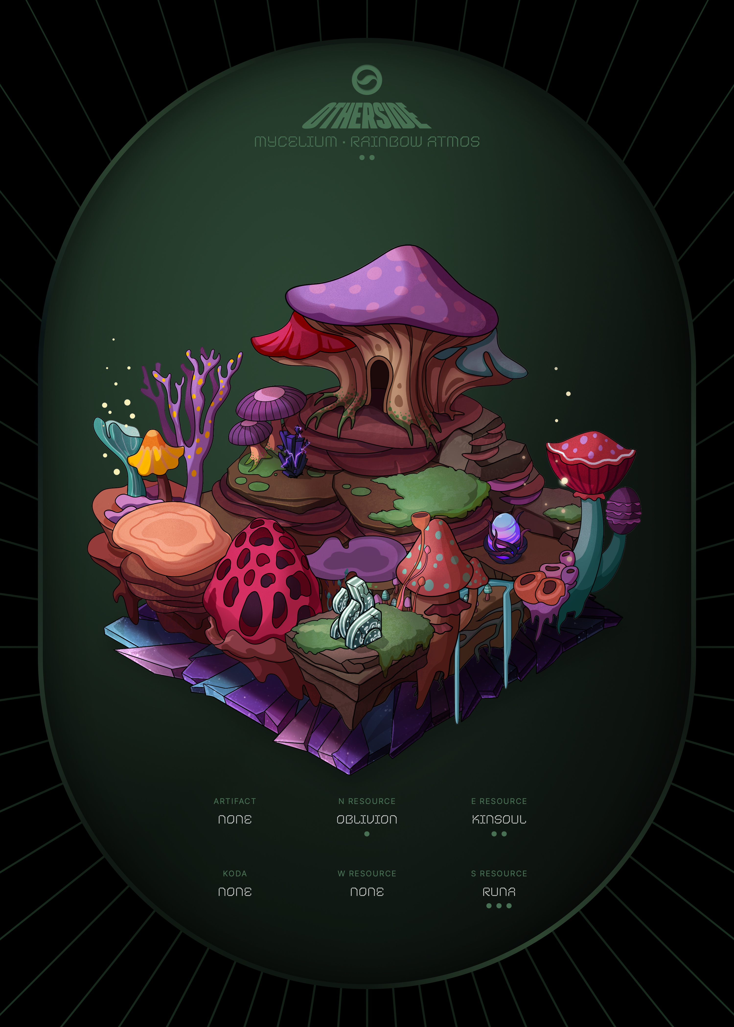Otherdeed #80051 — Mycelium