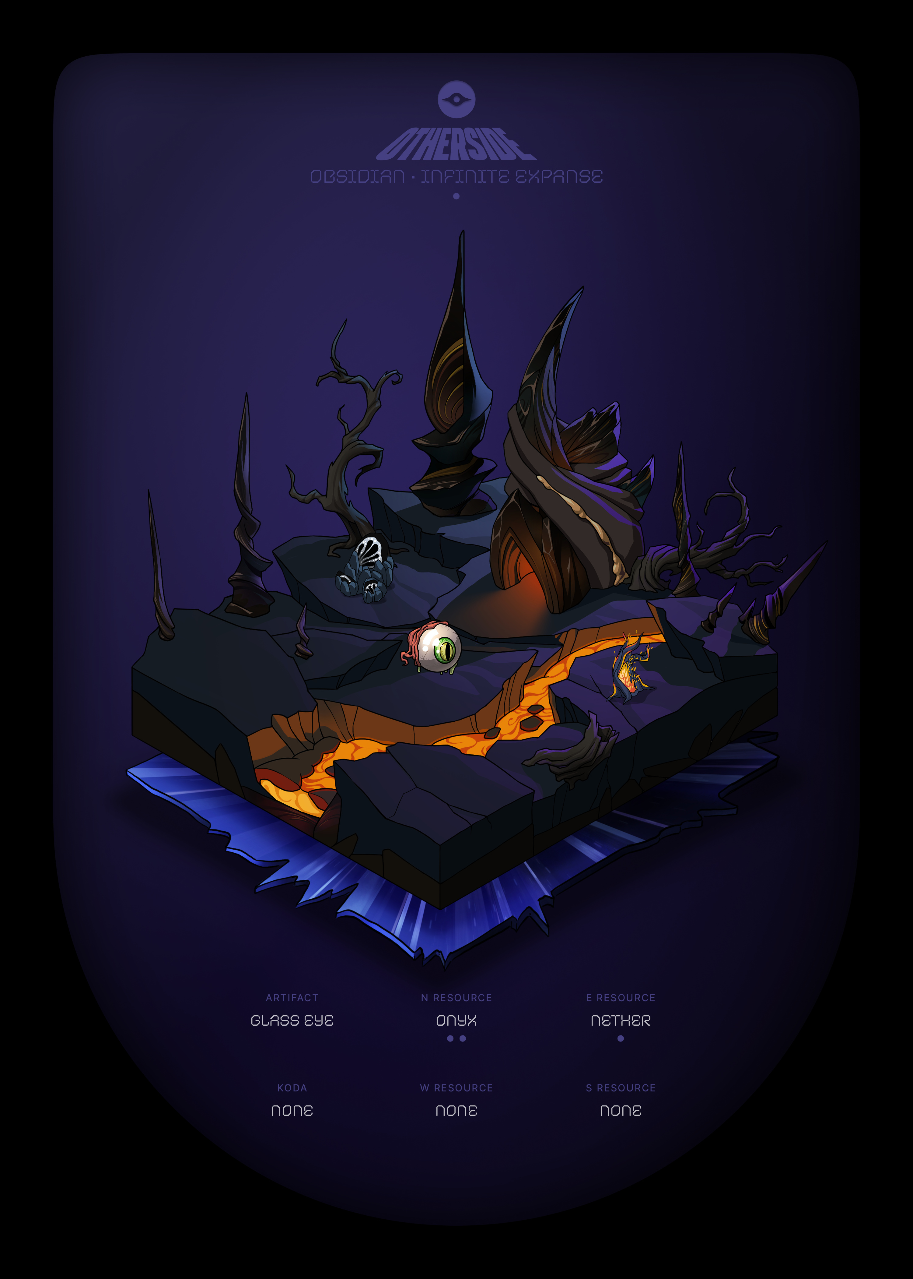 Otherdeed #53342 — Obsidian