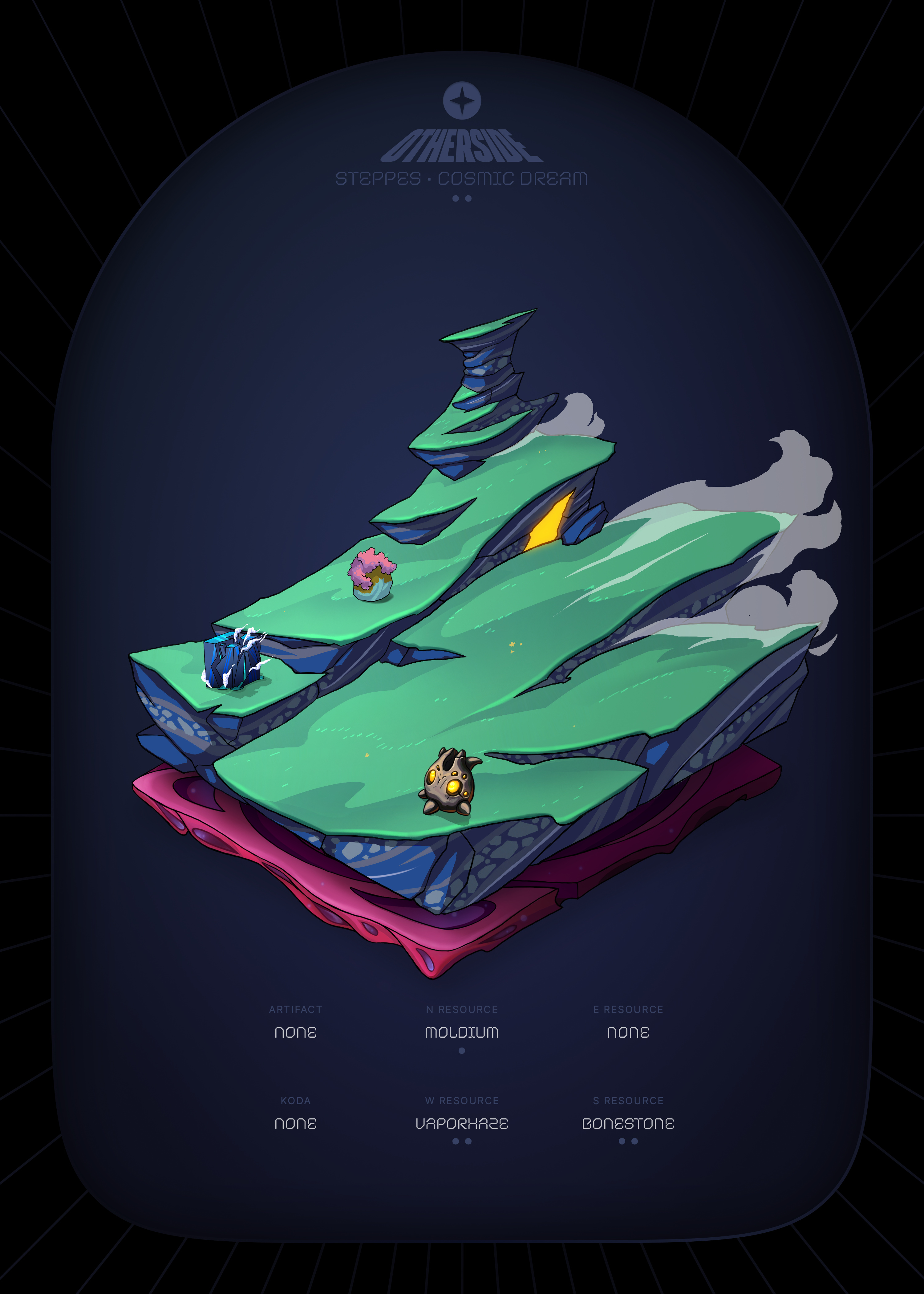 Otherdeed #30416 — Steppes