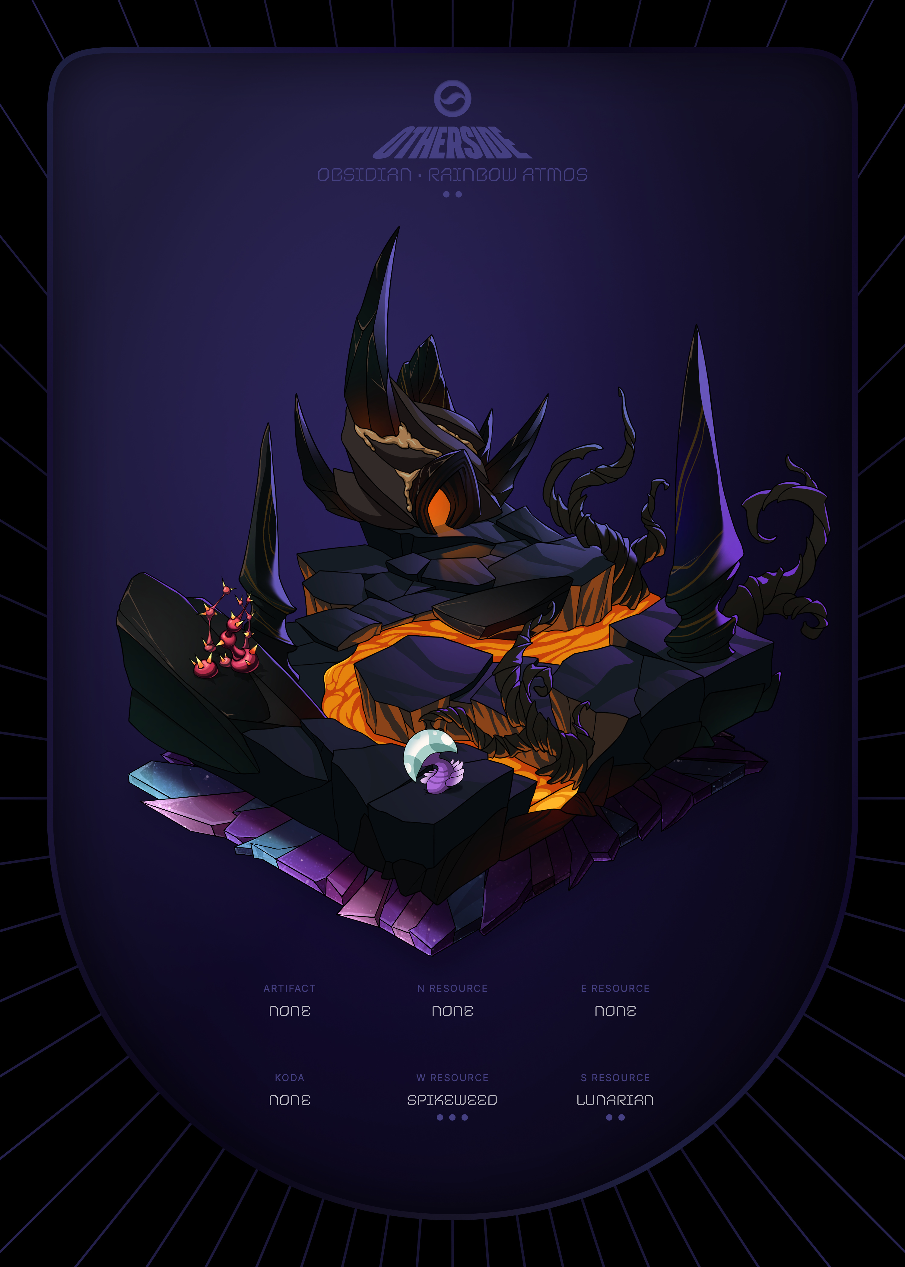 Otherdeed #84475 — Obsidian