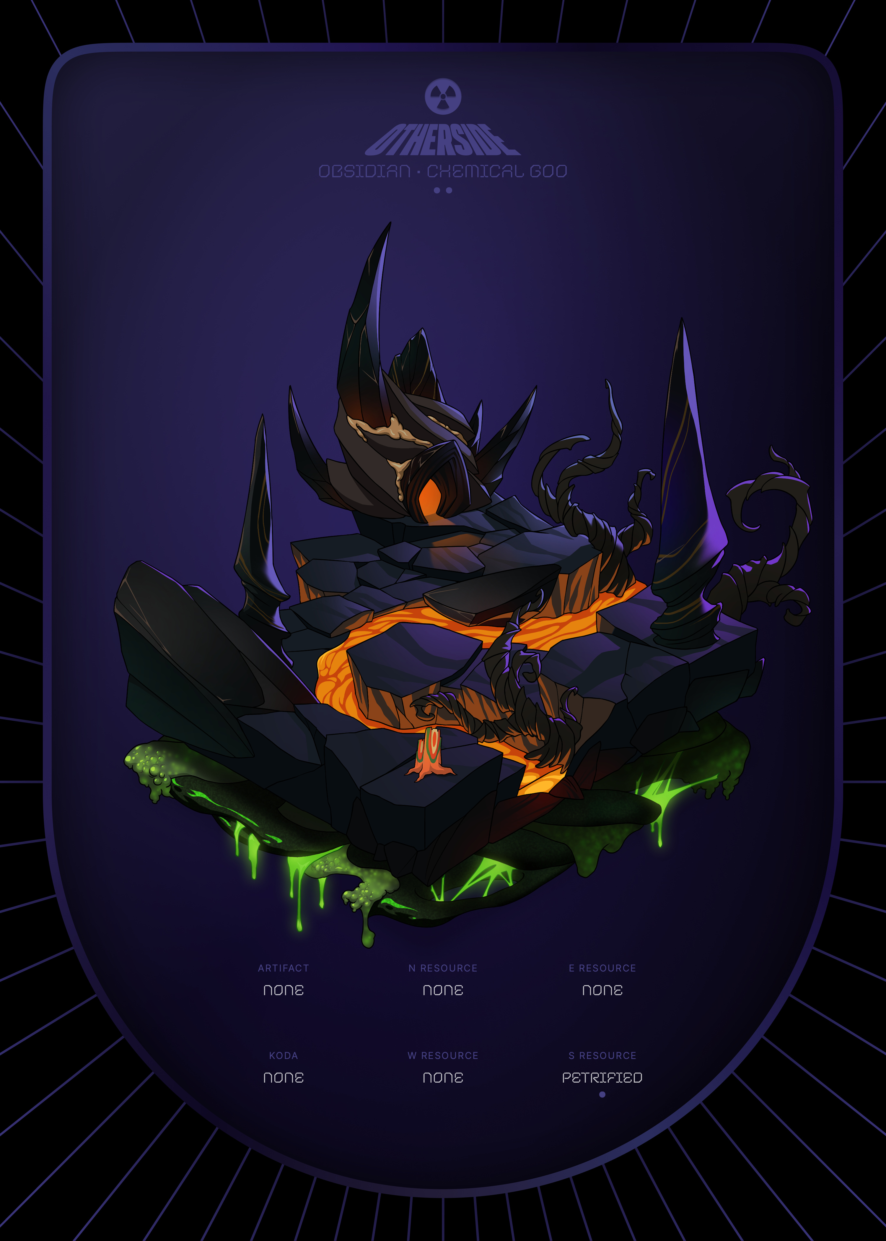 Otherdeed #14269 — Obsidian