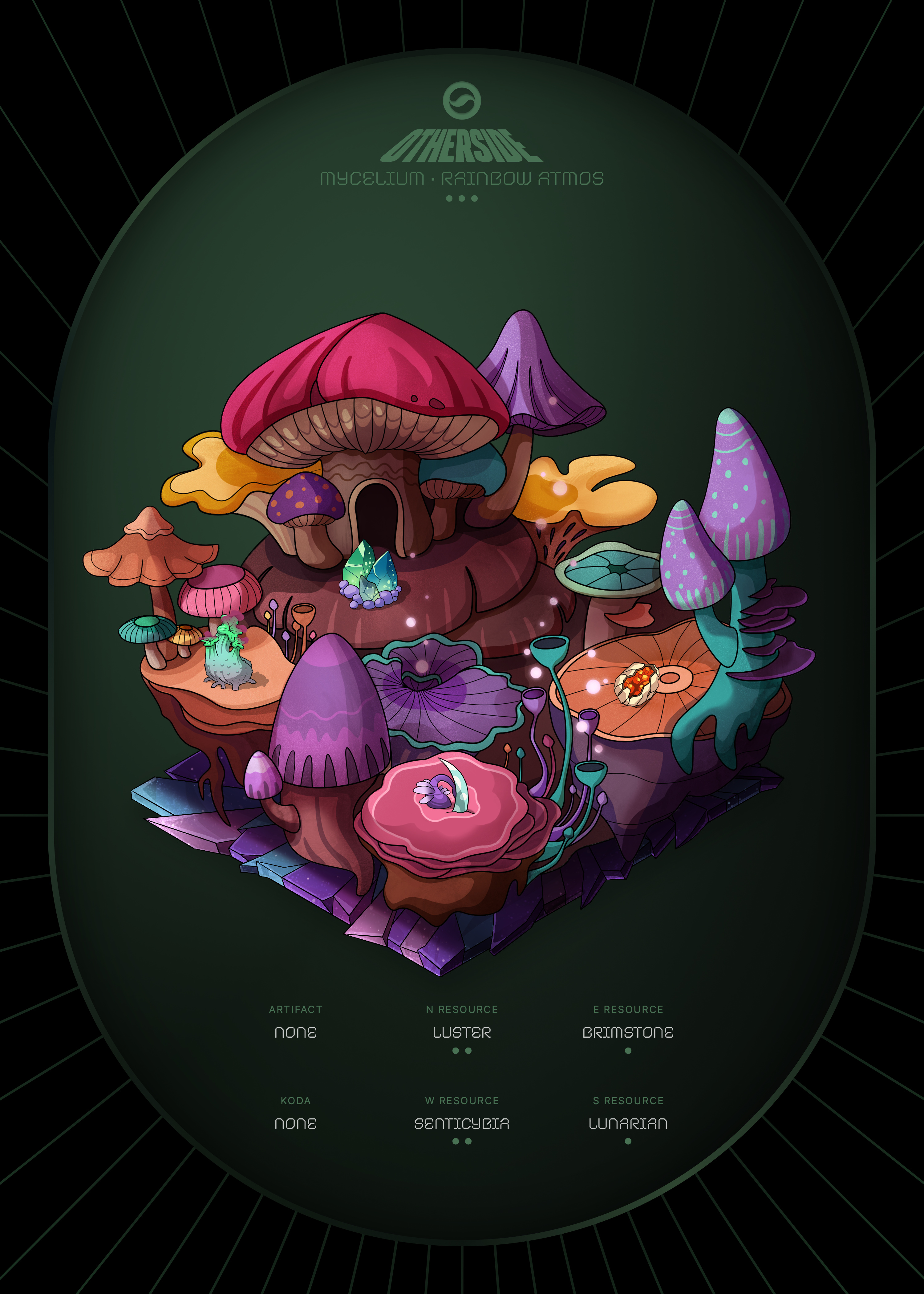 Otherdeed #65712 — Mycelium