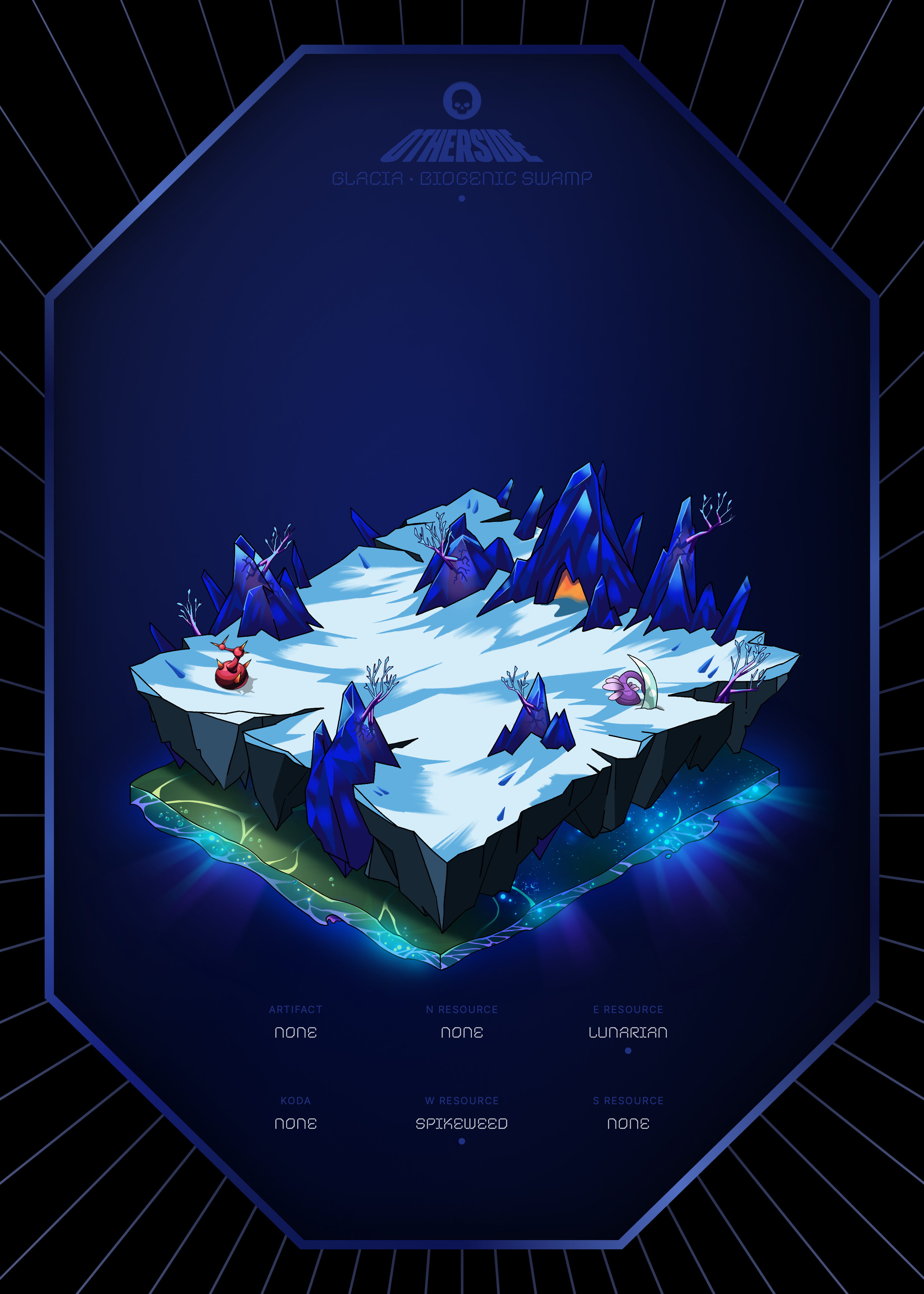 Otherdeed #4846 — Glacia
